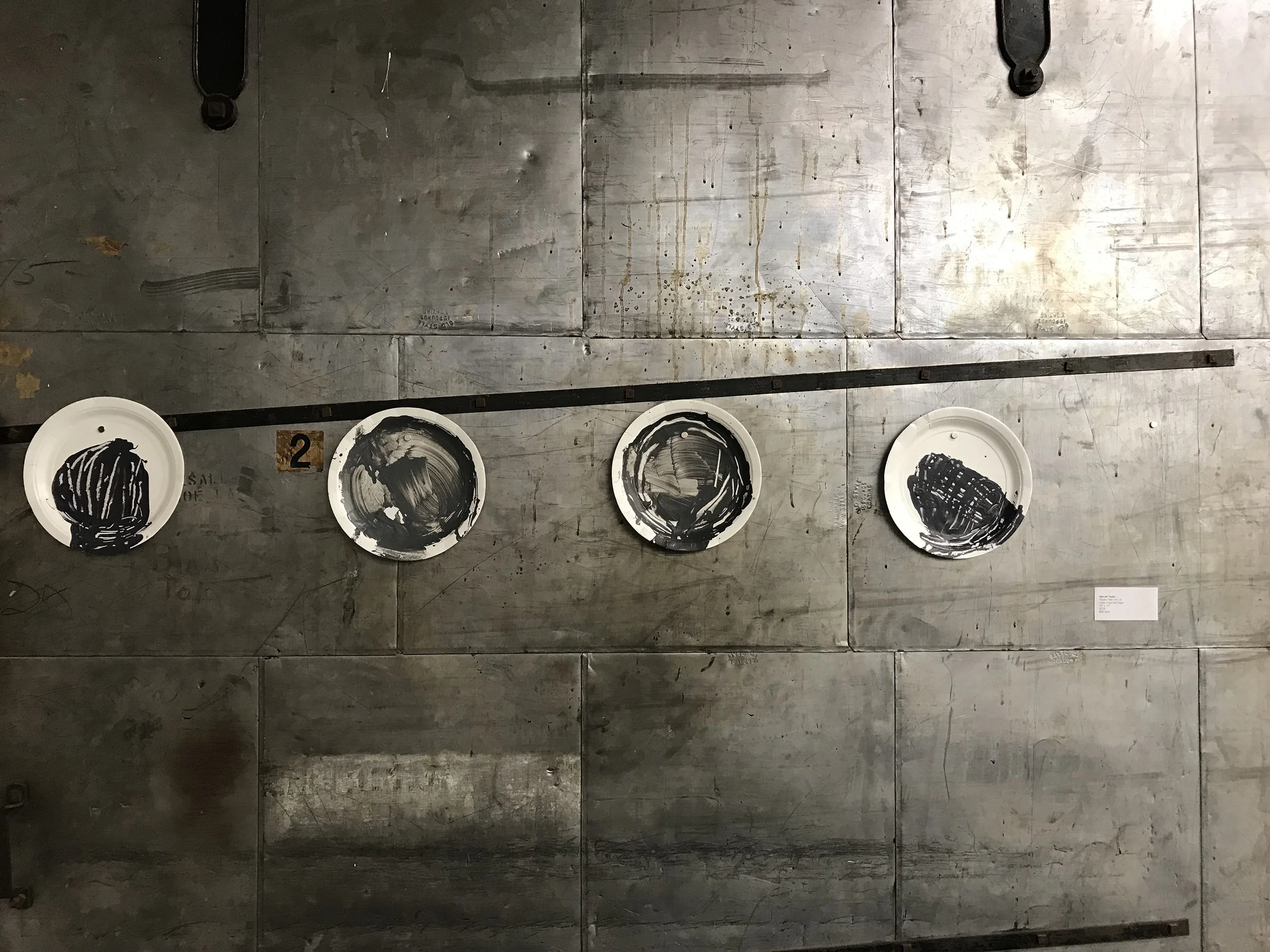   Plate Palettes , Acrylic, 2019 