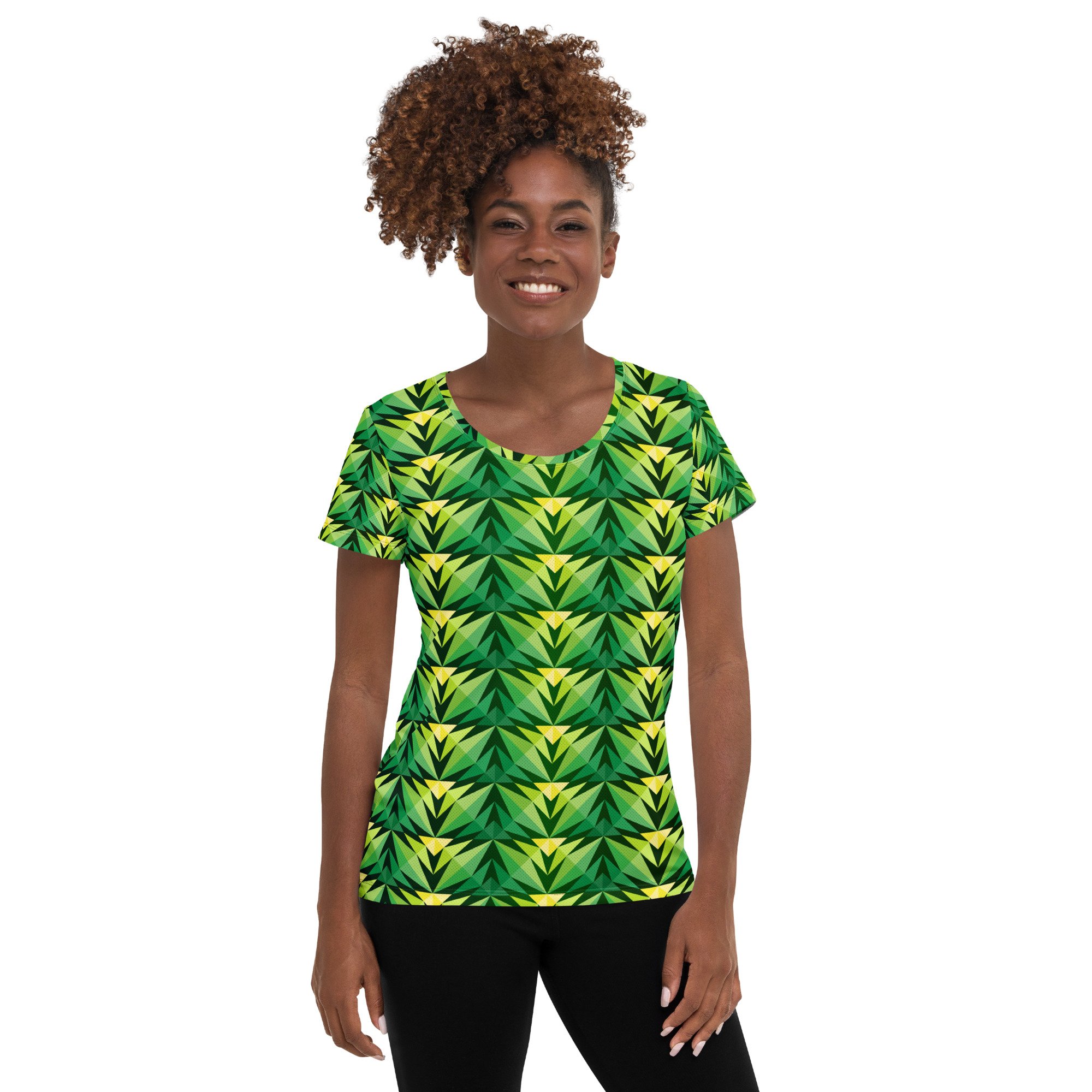 Pineapple Princess - Athletic Fitted Tee