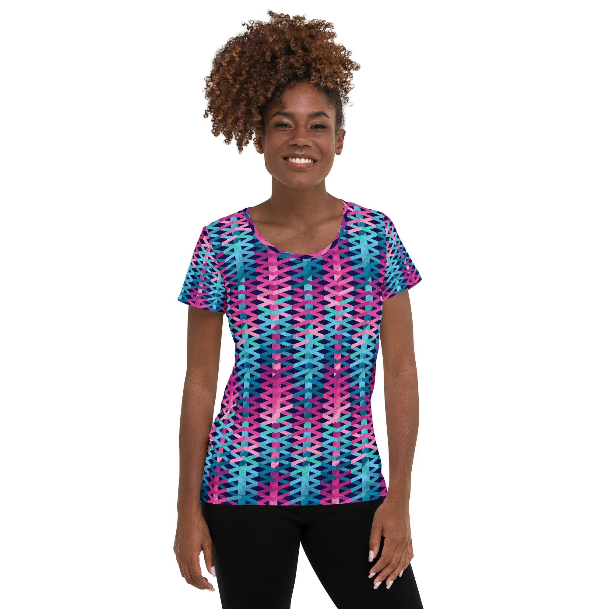 Descending Ascension - Athletic Fitted Tee