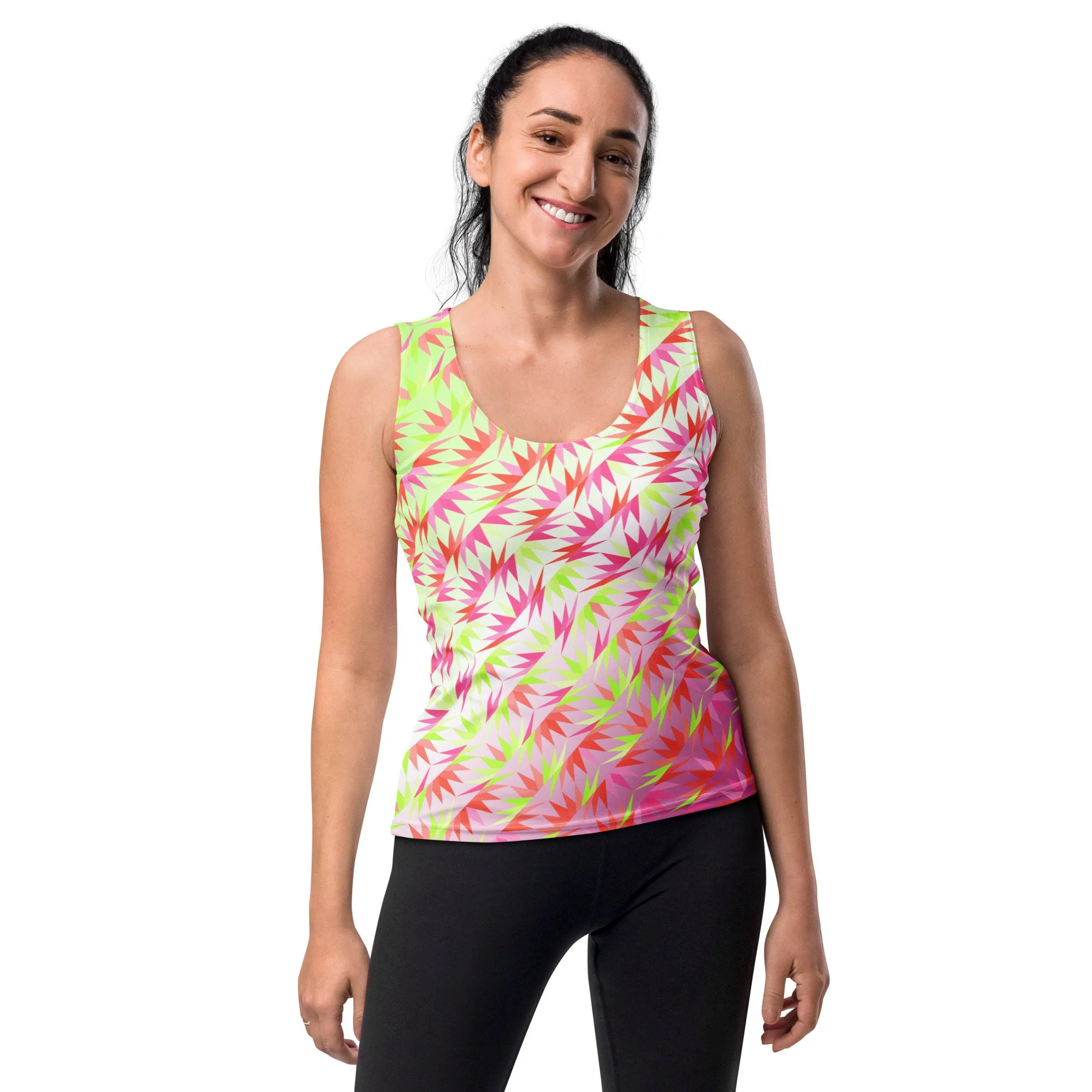 The Sharpest of Blooms - Athletic Fitted Tank