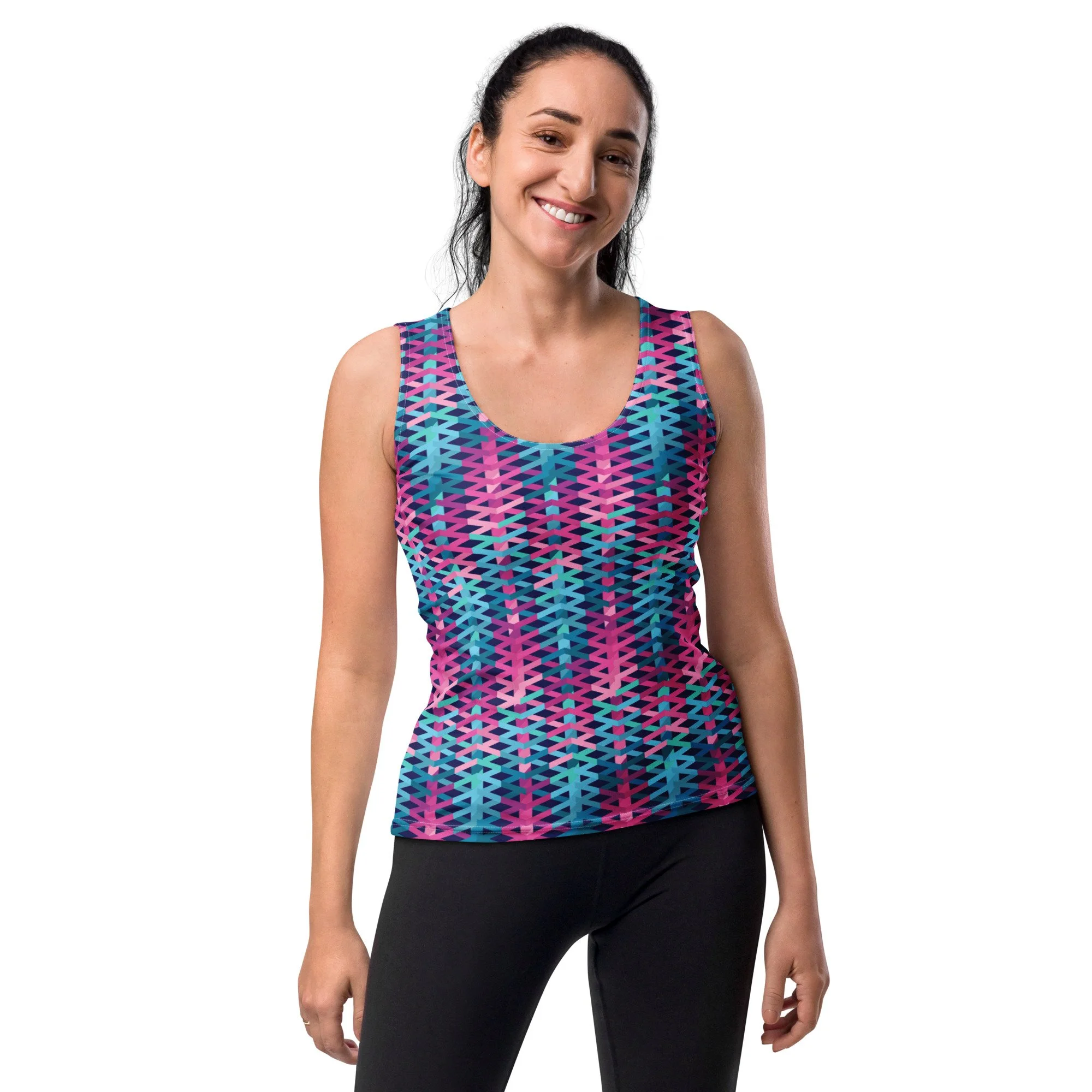 Descending Ascension - Athletic Fitted Tank