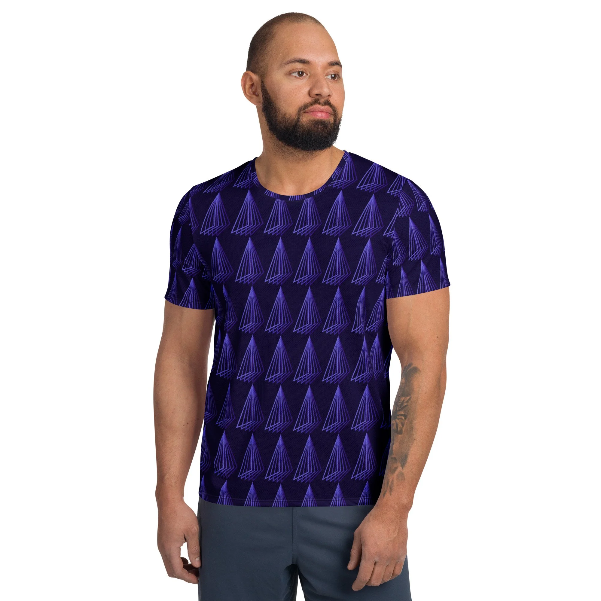 Indigo Influx - Athletic Square Tee