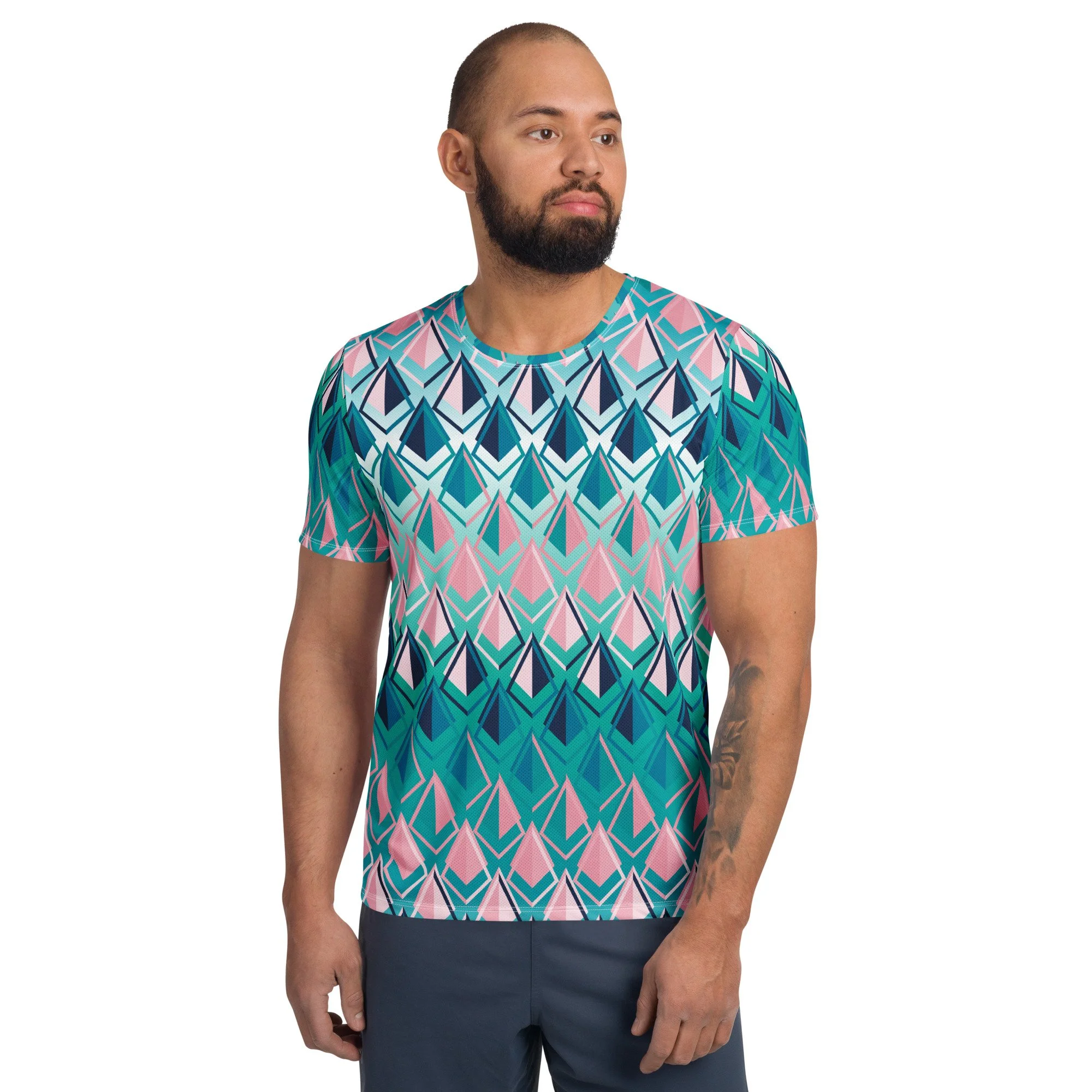 Mermaid Tail - Athletic Square Tee