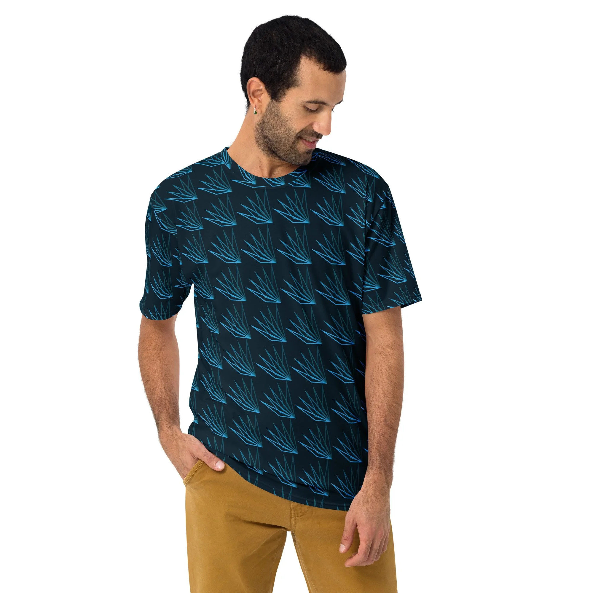 Azure Blooms - Everyday Square Tee
