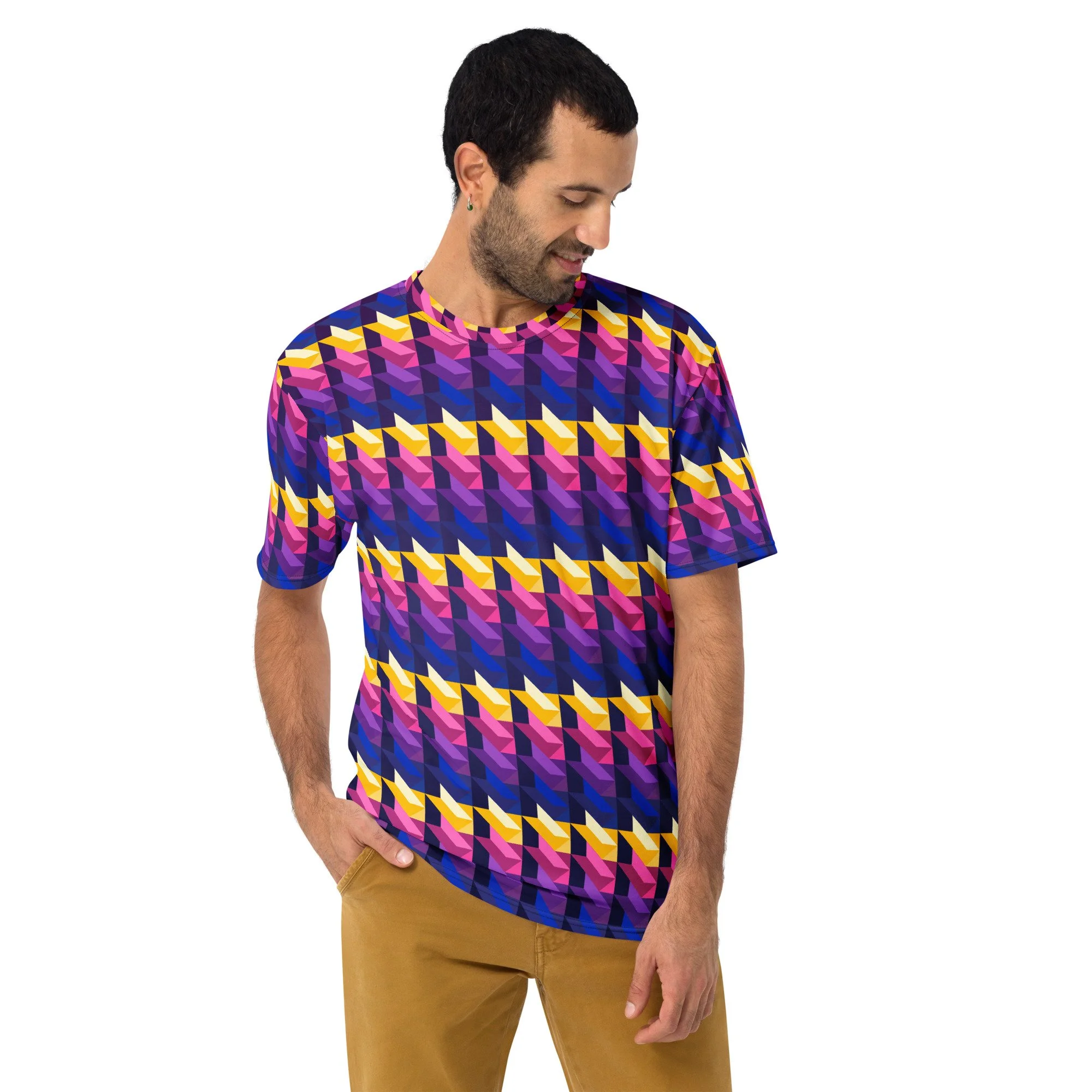 Slanted Stacks - Everyday Square Tee