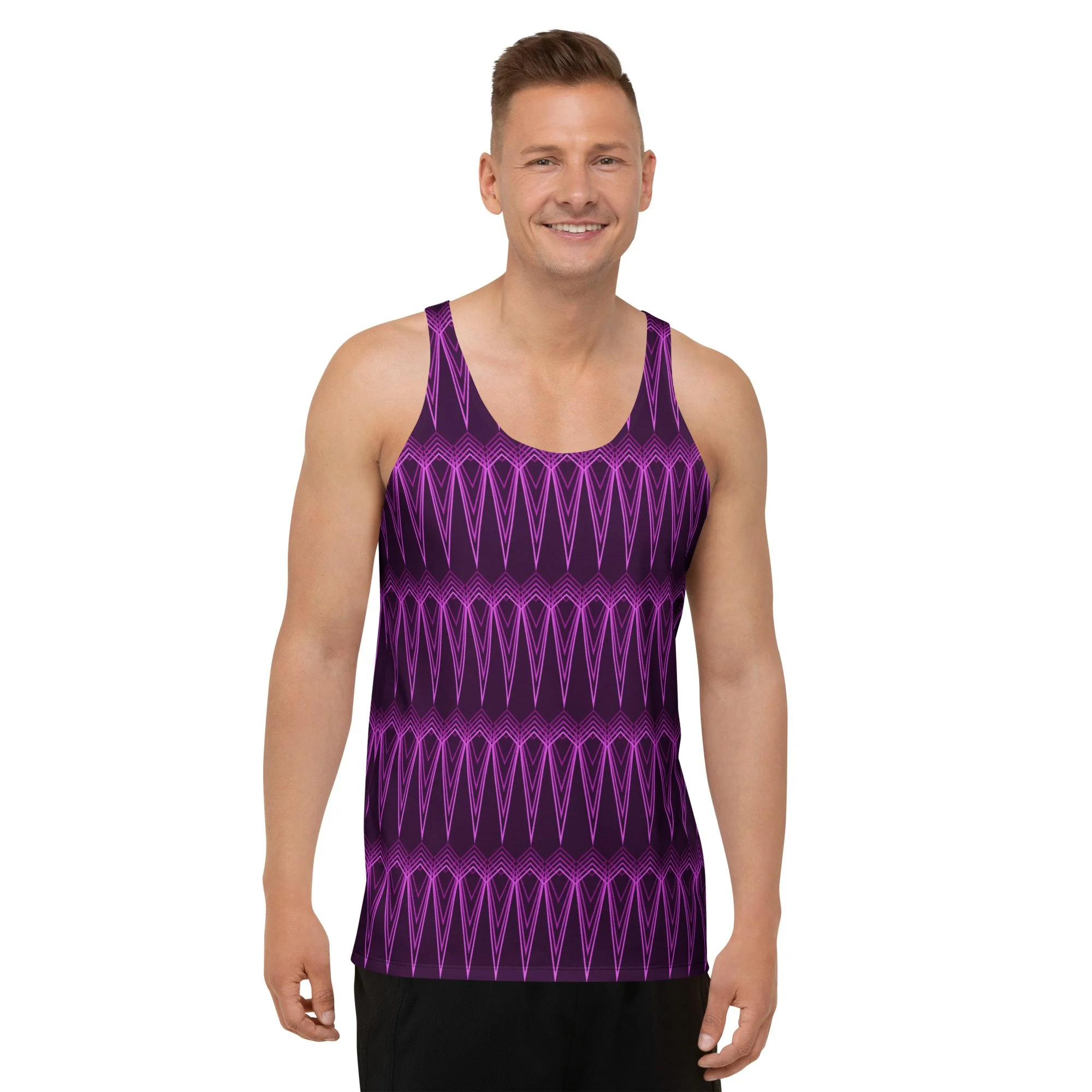 Pink Points - Athletic Square Tank