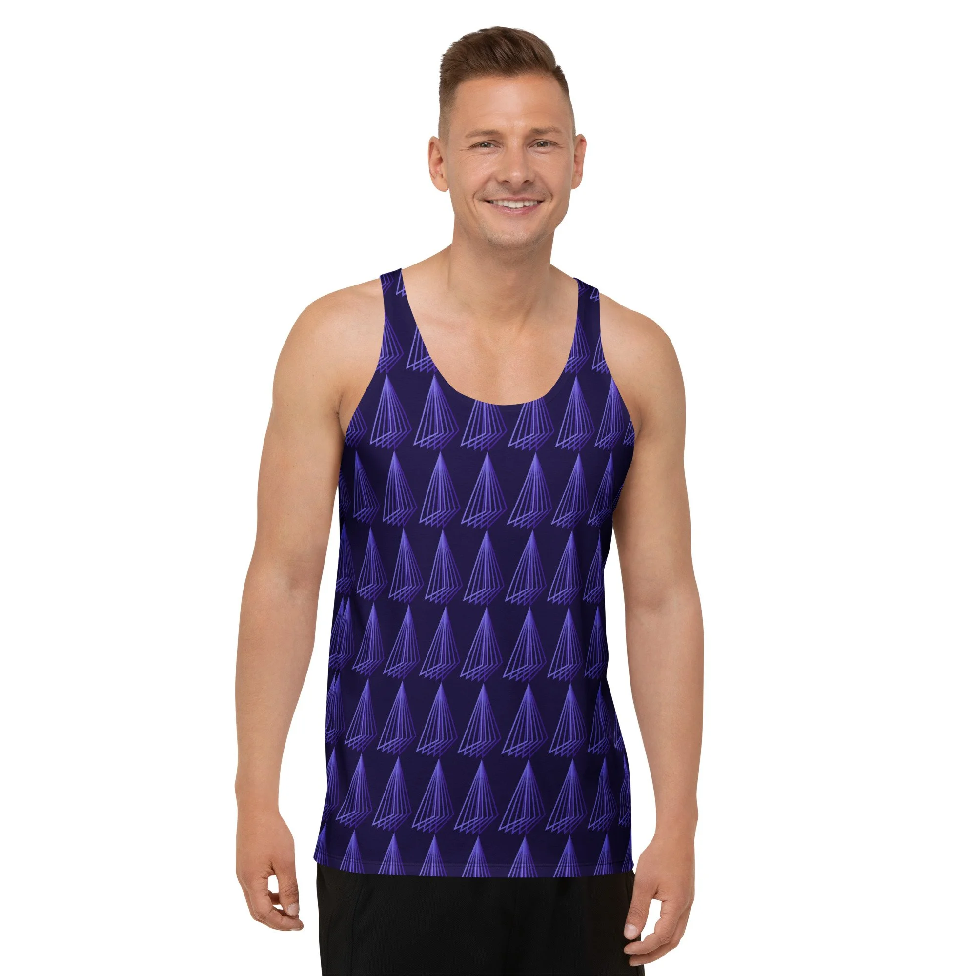Unisex Tank: Indigo Influx
