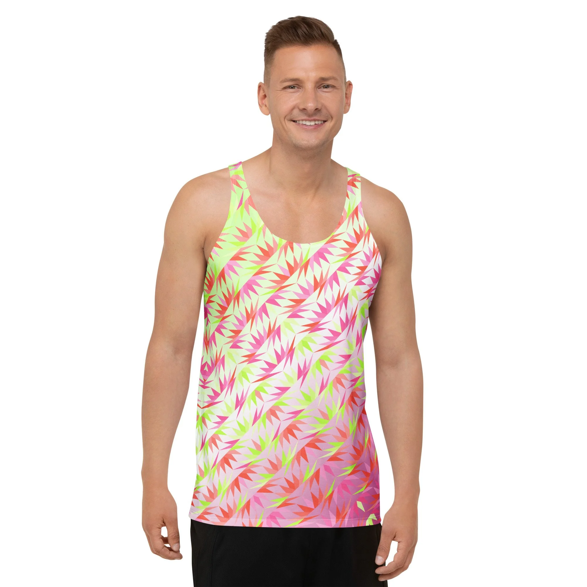 The Sharpest of Blooms - Athletic Square Tank