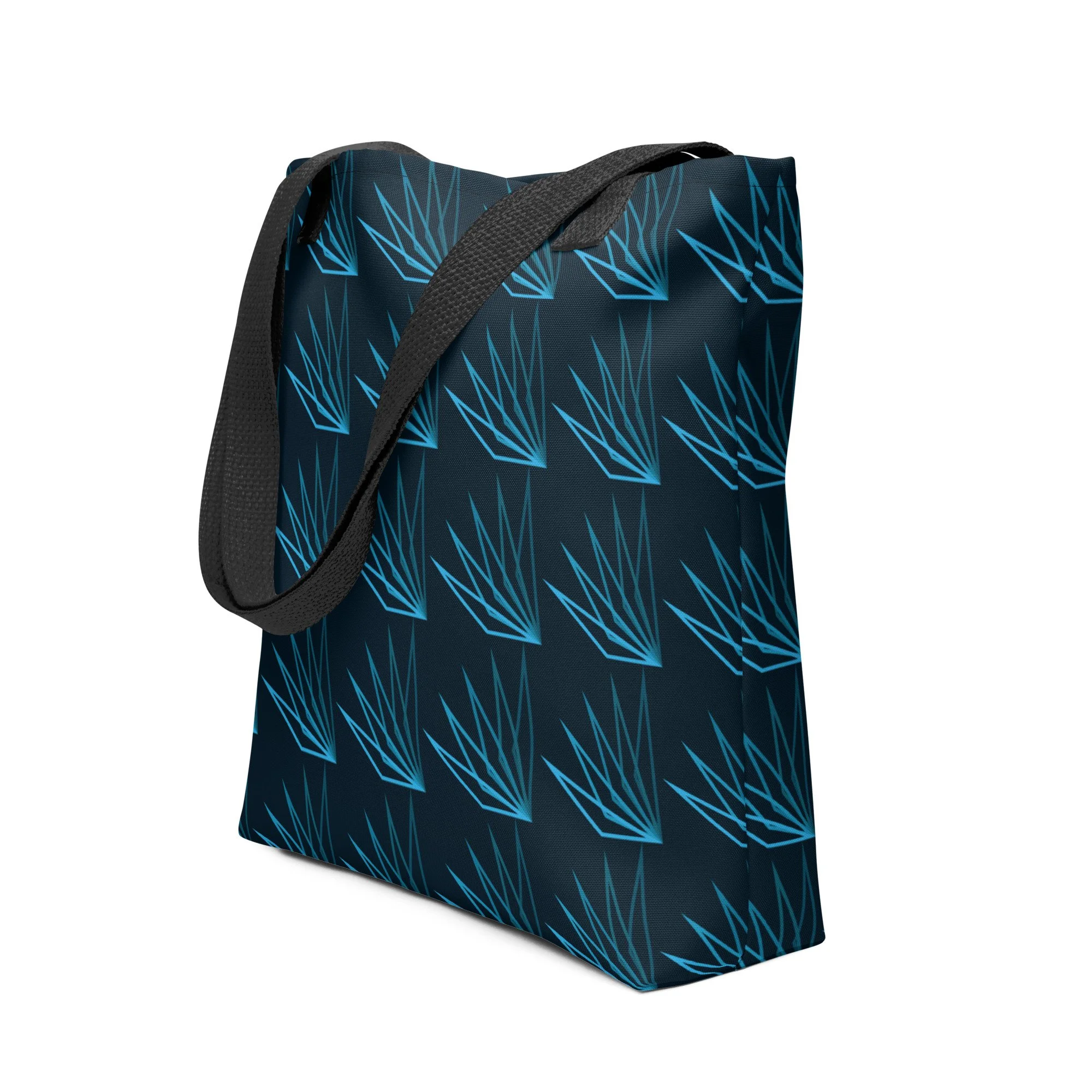 Azure Blooms - Standard Tote