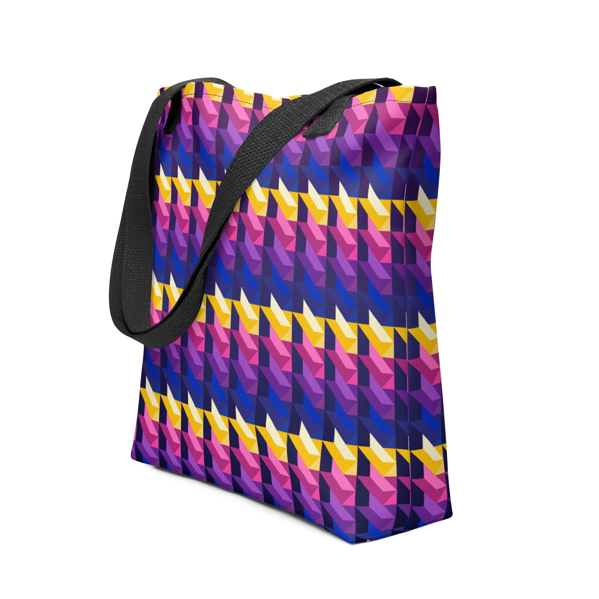 Slanted Stacks - Standard Tote