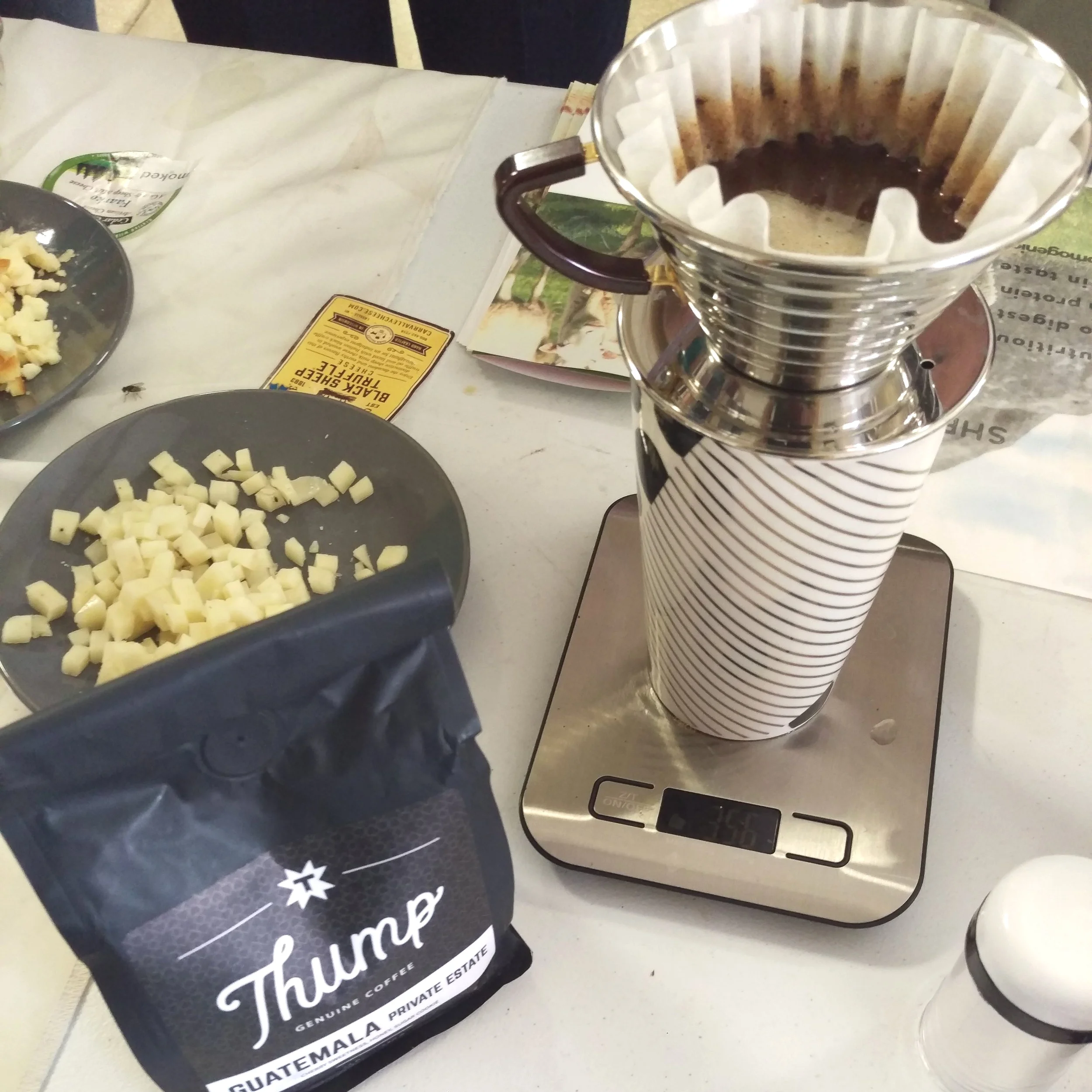 Did you know coffee pairs well with sheep milk cheese?