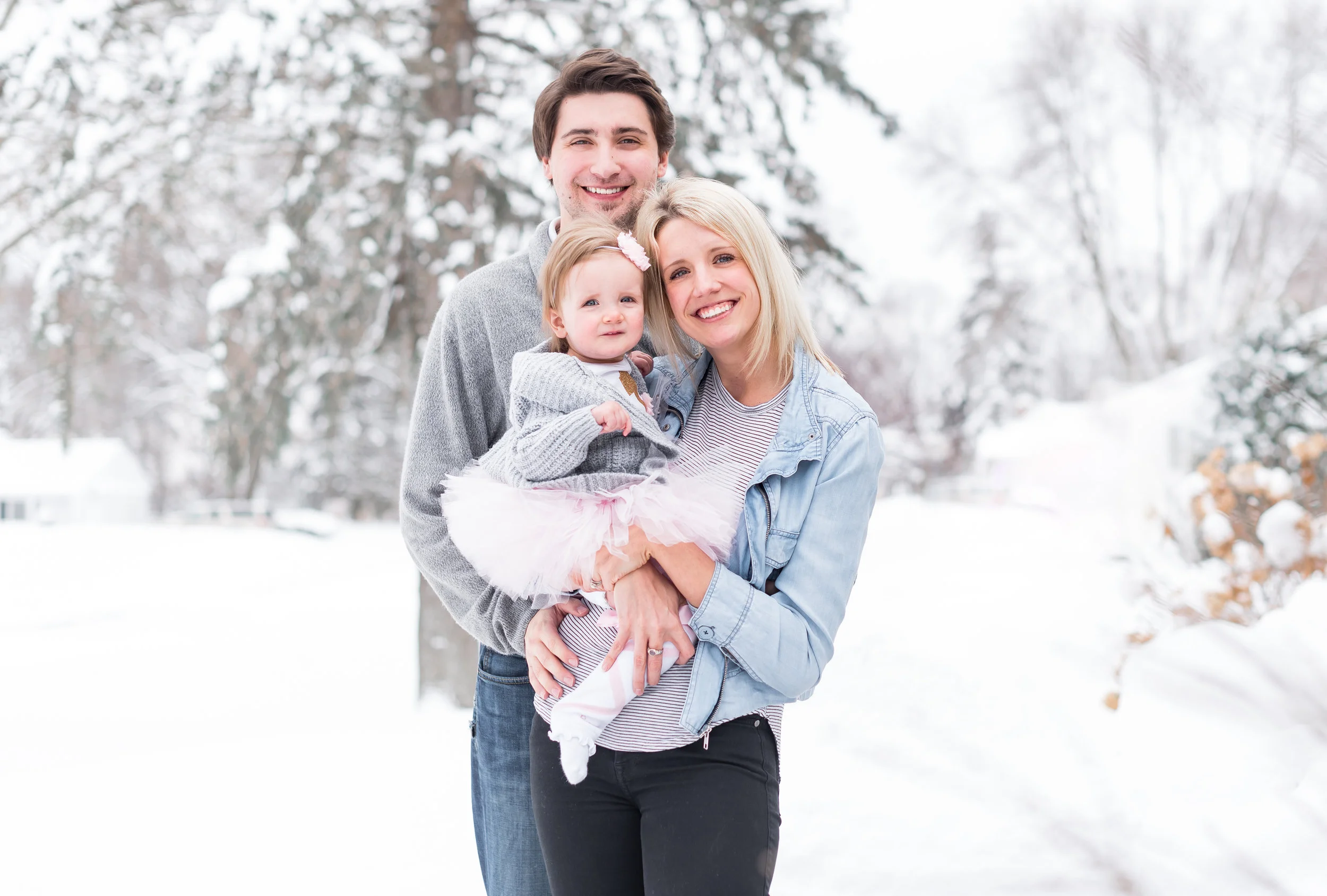 Greg &amp; Taylor + Reese: Family portraits