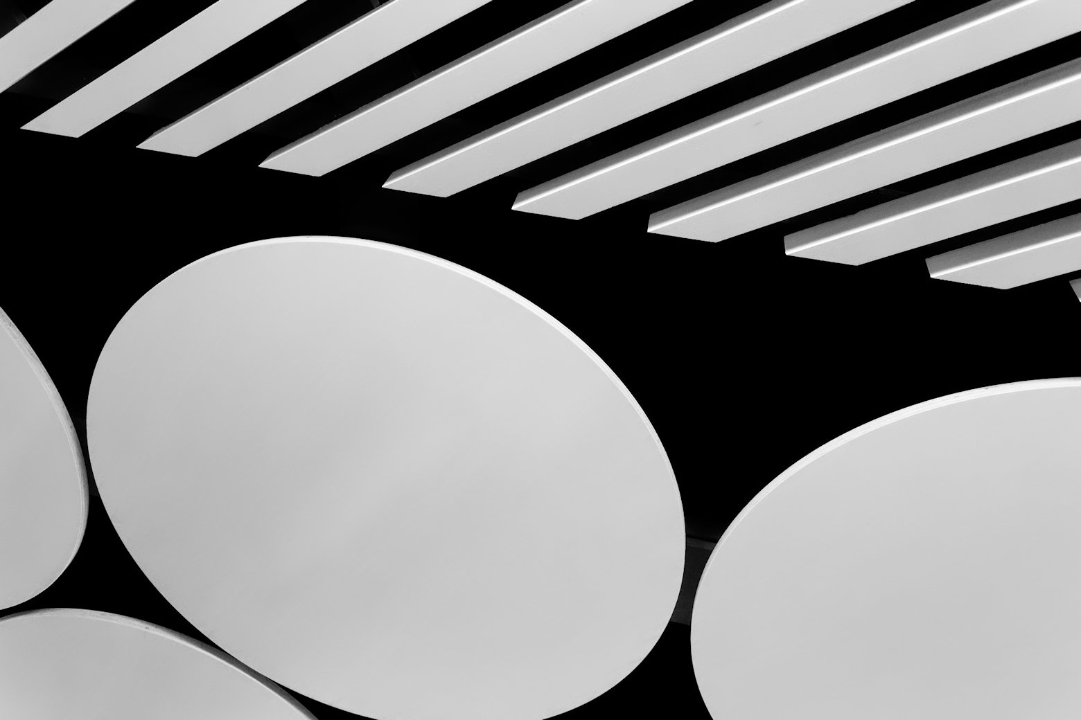 Graphic ceiling