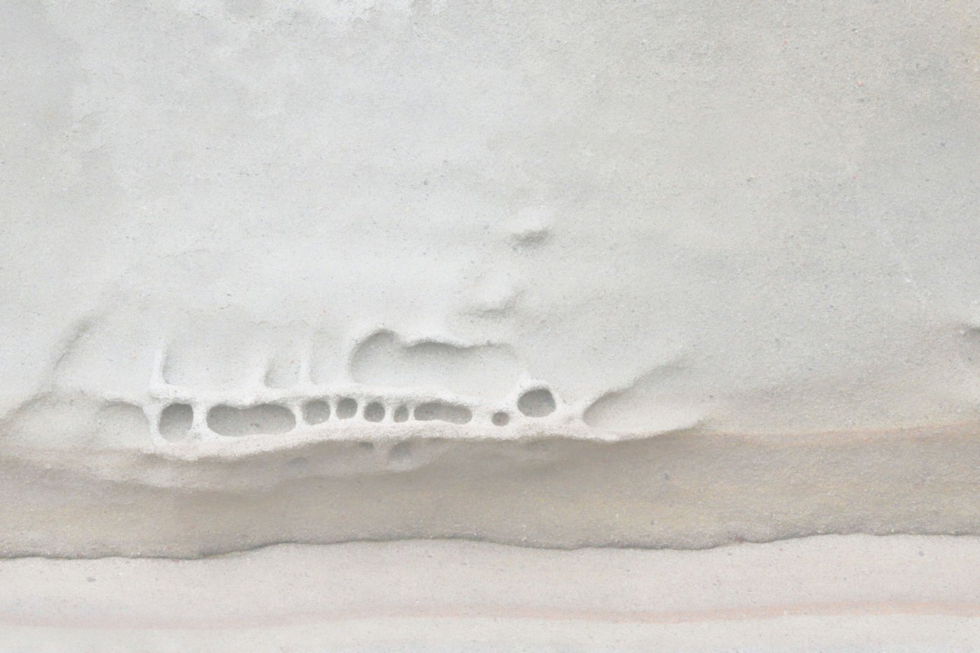 Sandstone in white