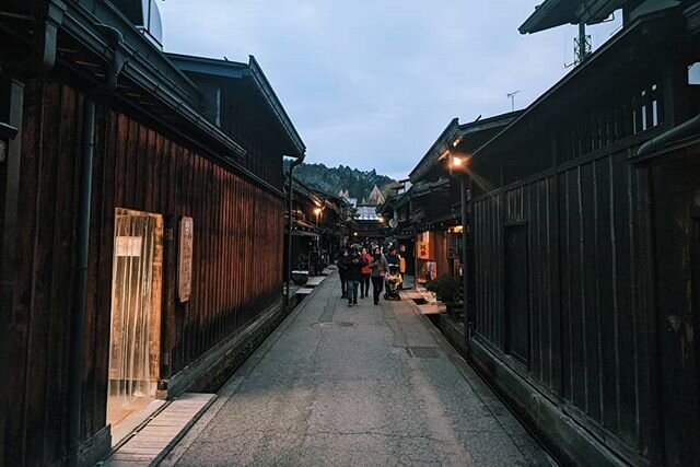 Takayama had lots of iconic wooden buildings that created picturesque streets and helped the imagination transport you back to a different place and time.