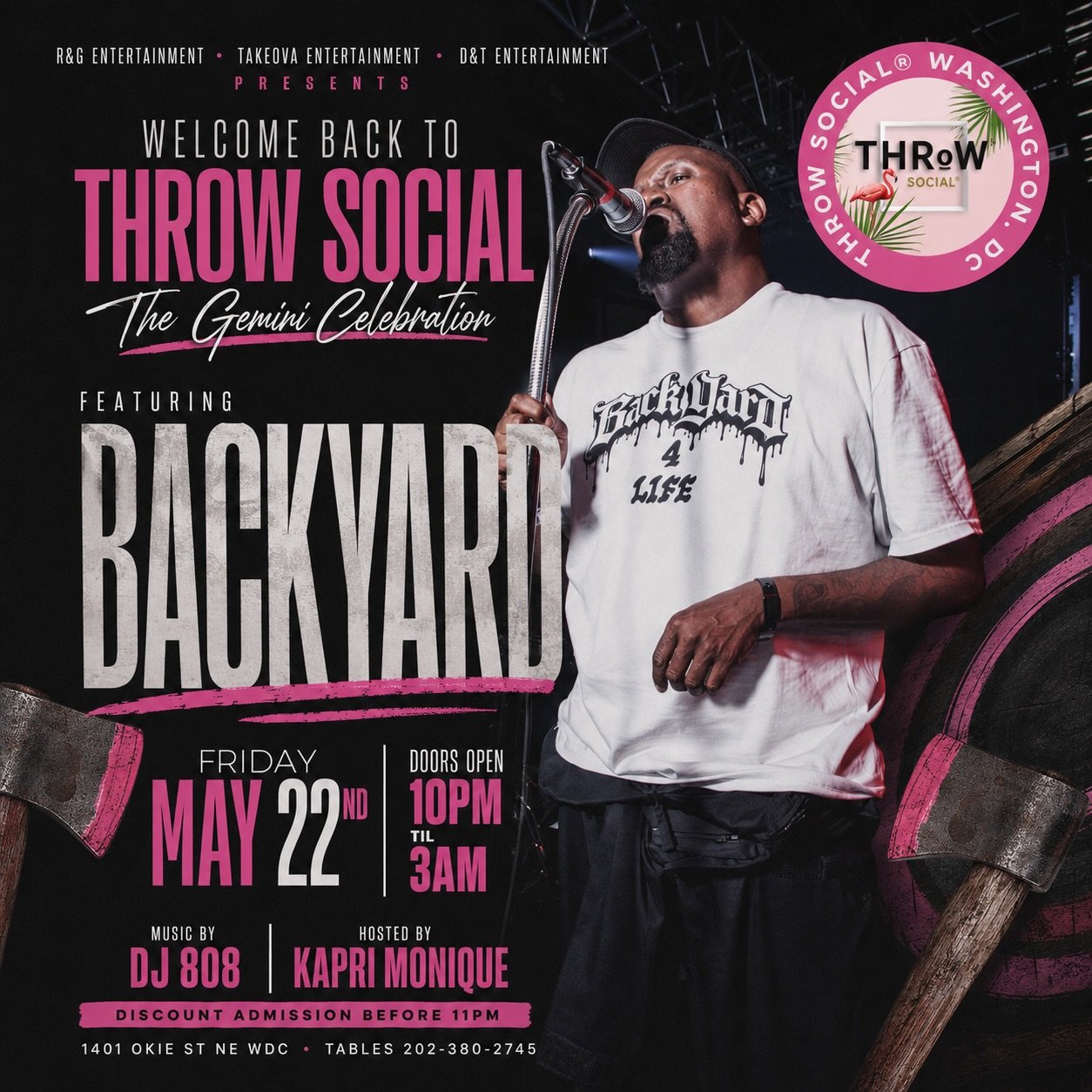 BACKYARD AT THROW SOCIAL