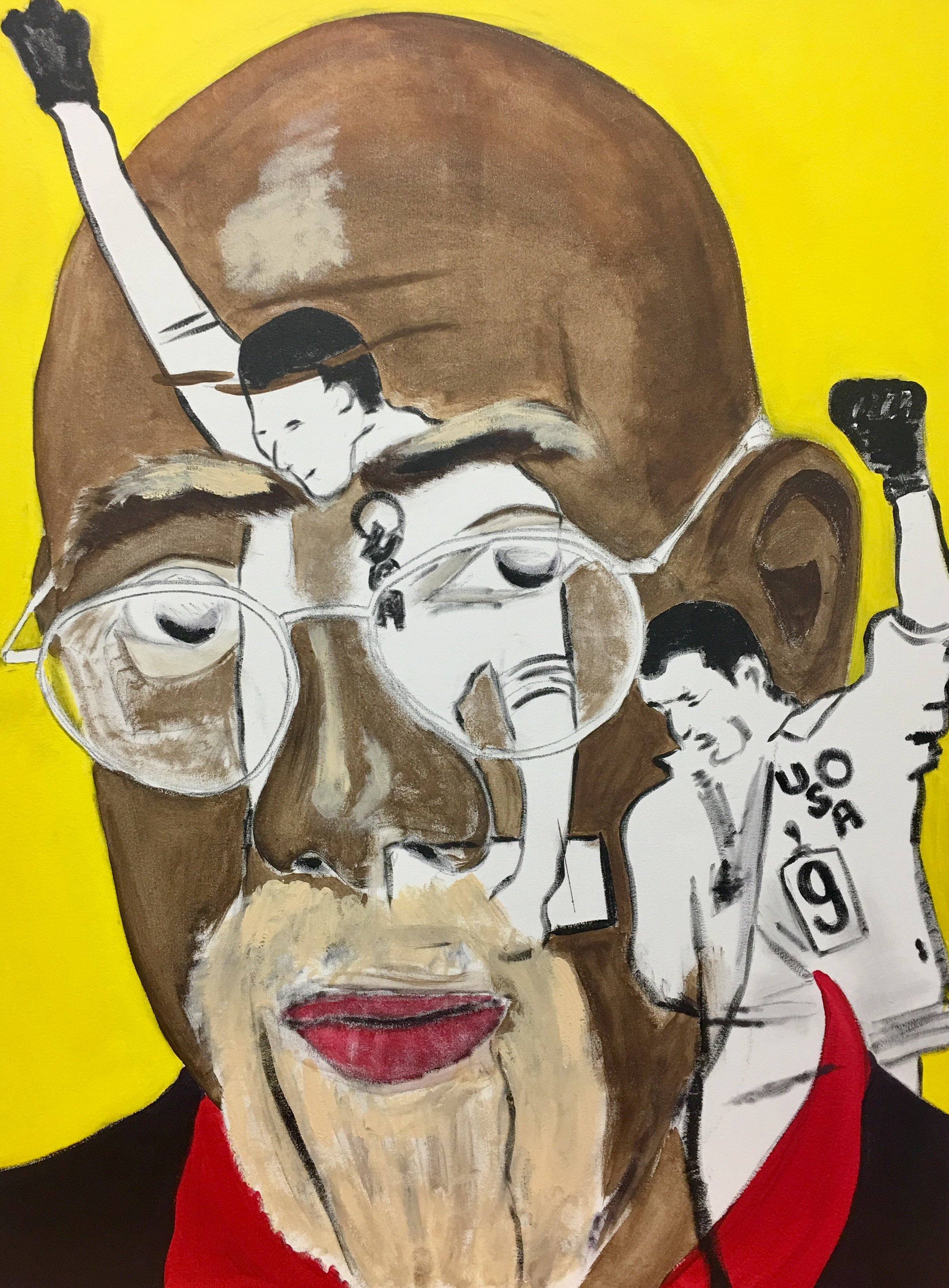 Portrait of John Carlos