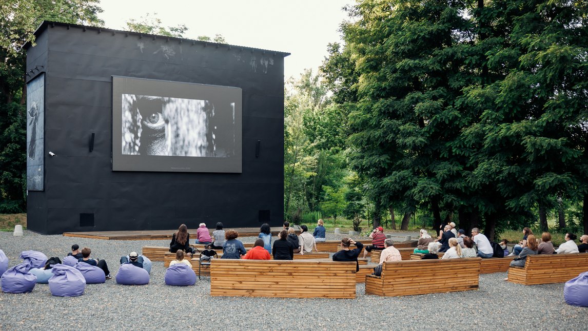 HOLOFICTION Screened at Babyn Yar, Kyiv - Ukraine