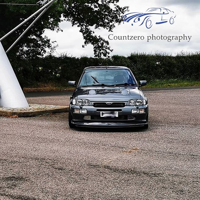 A pleasure to photograph this Escort Cosworth today