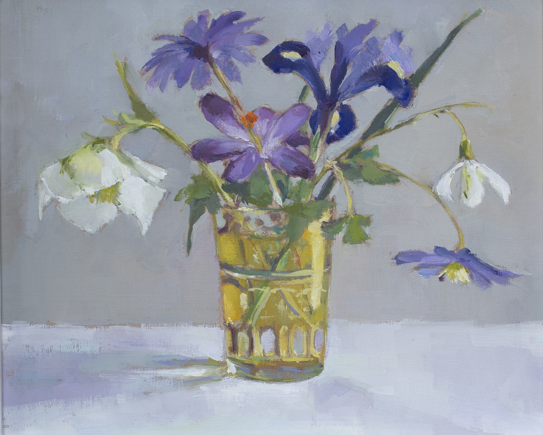 Spring Flowers and Moroccan Glass