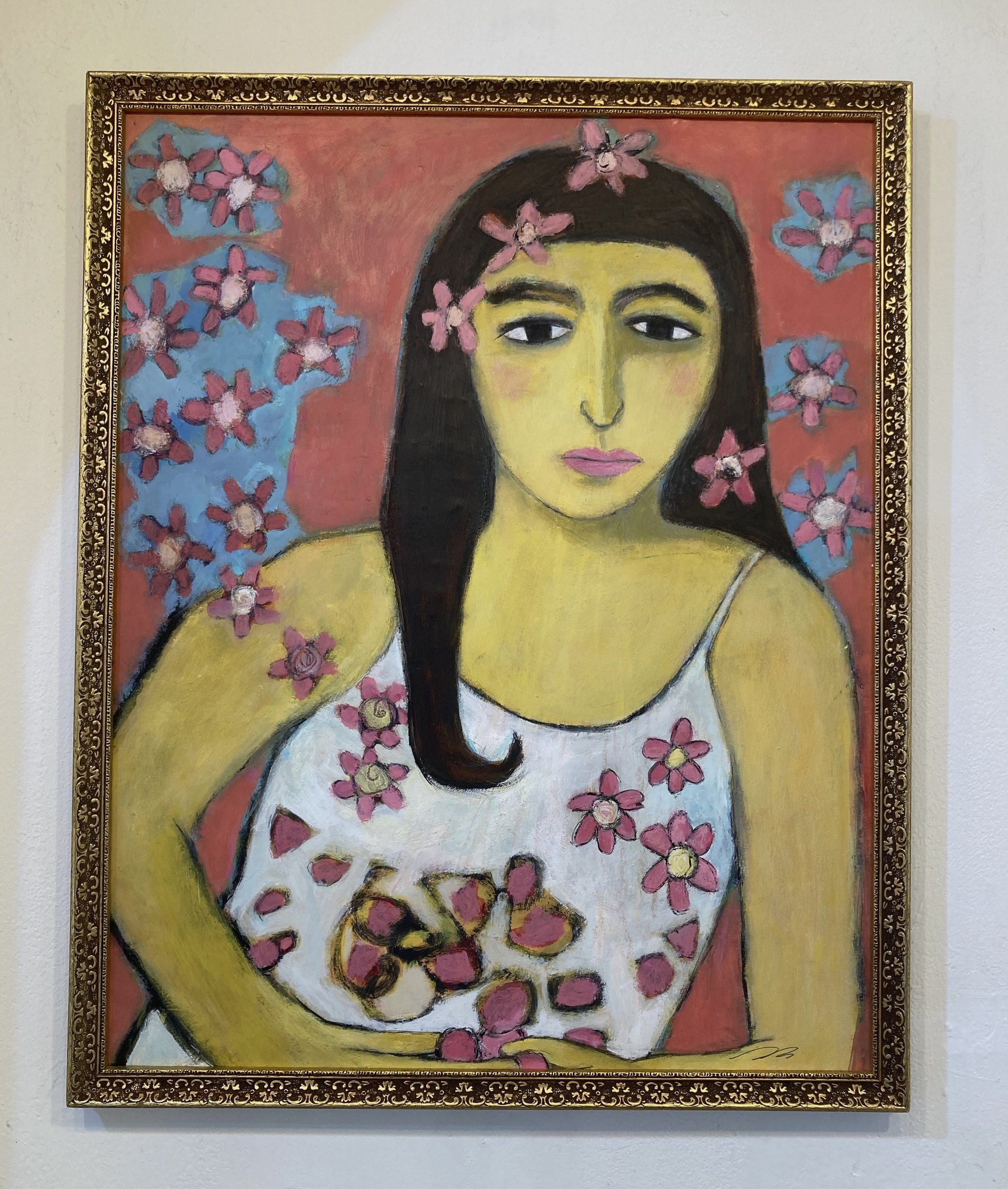 'Heather in the Swirling Blossom' - £485