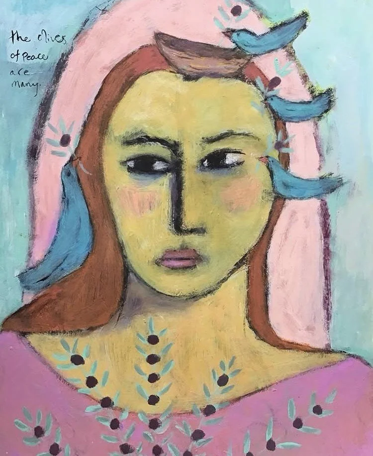 'The Olives of Peace are Many' - SOLD