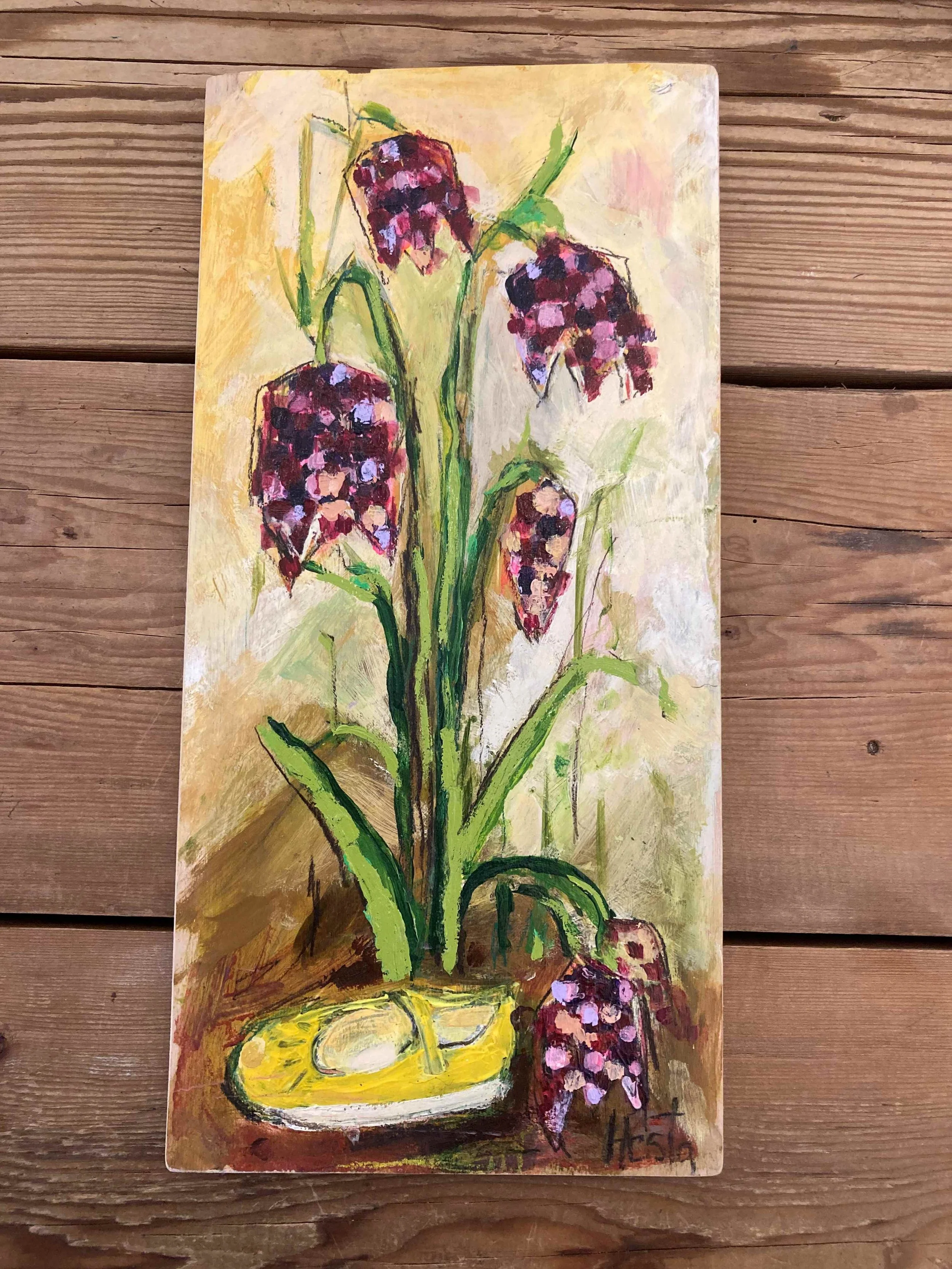 'Snake's-head fritillary' - £125