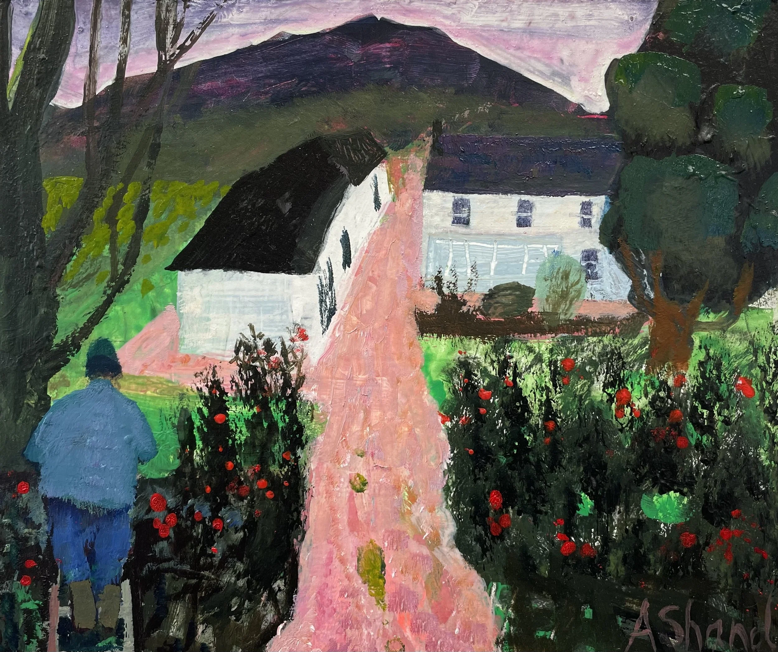 'Cutting Holly' - £425