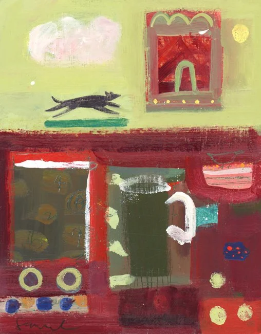 'Seed Table in the Temple Garden' - £350