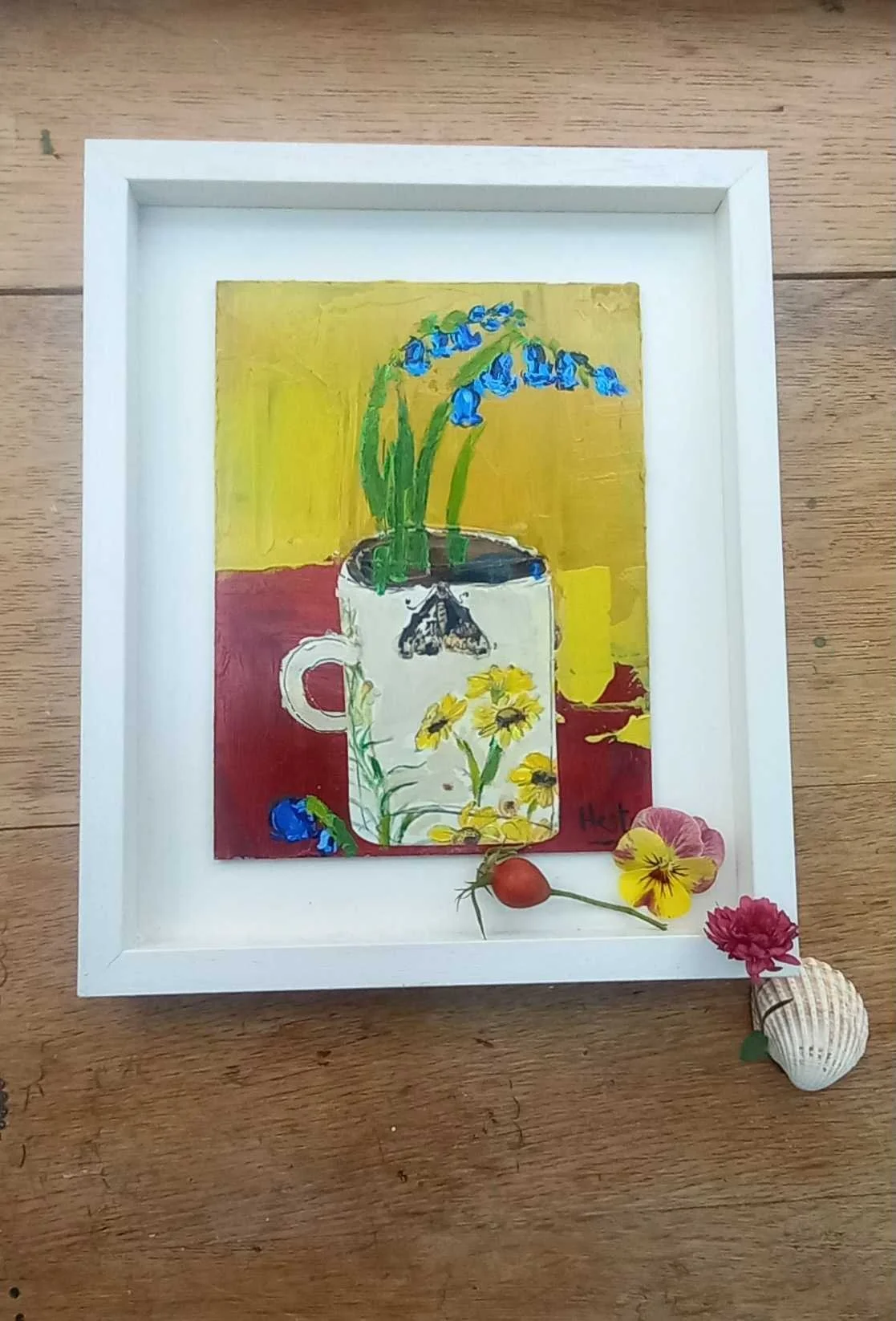 'Bluebell and Moth' - £185