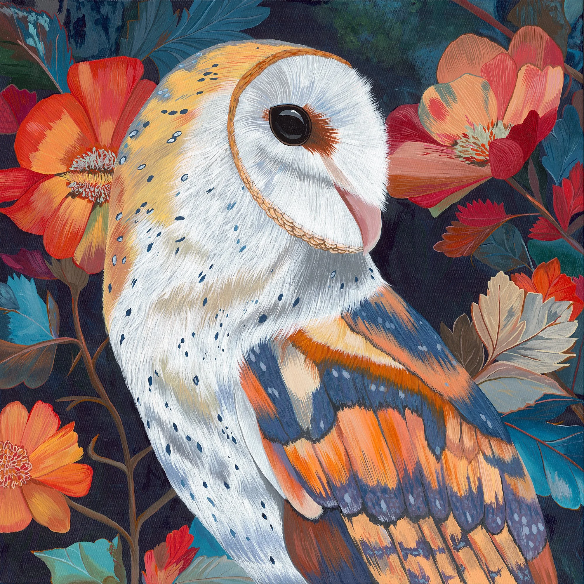 Silent Among the Blossoms' - £750