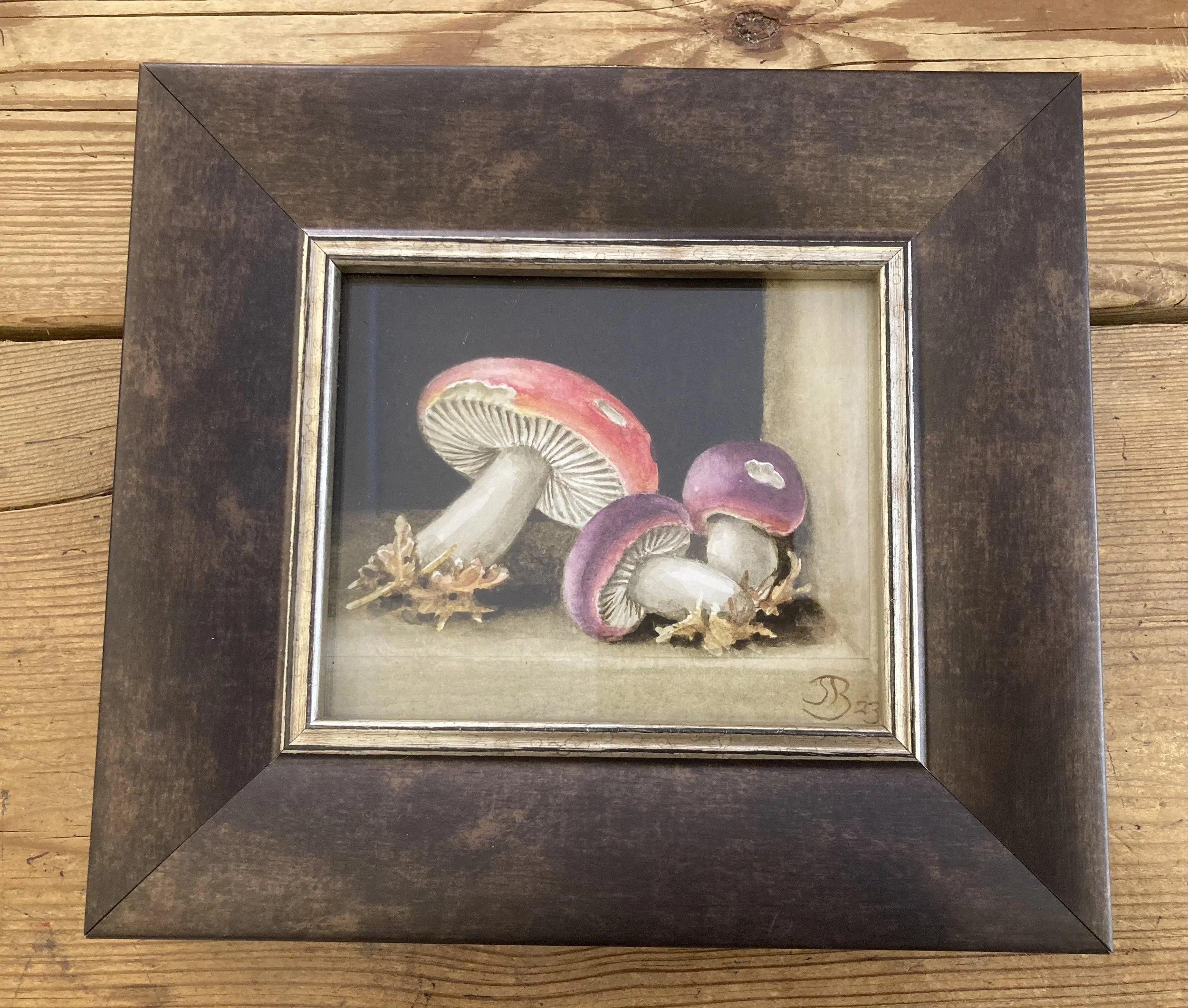 'Little Mushrooms' -SOLD