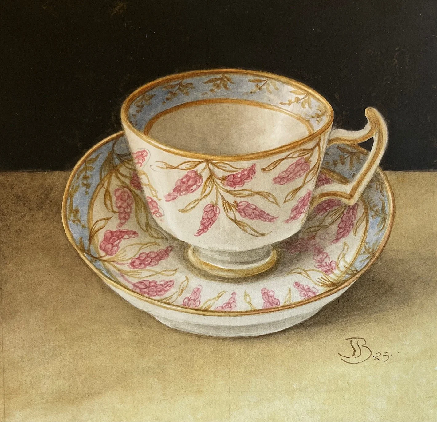 'Pink and White Teacup'