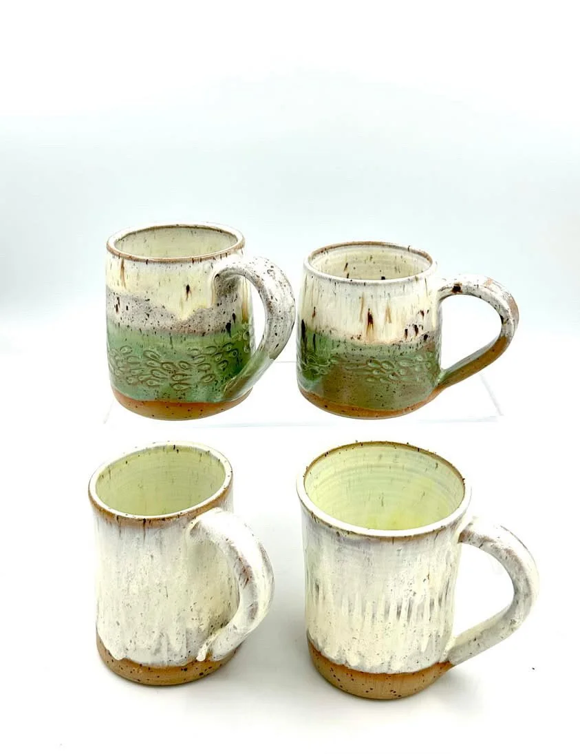 Mugs, £20. £22, £23