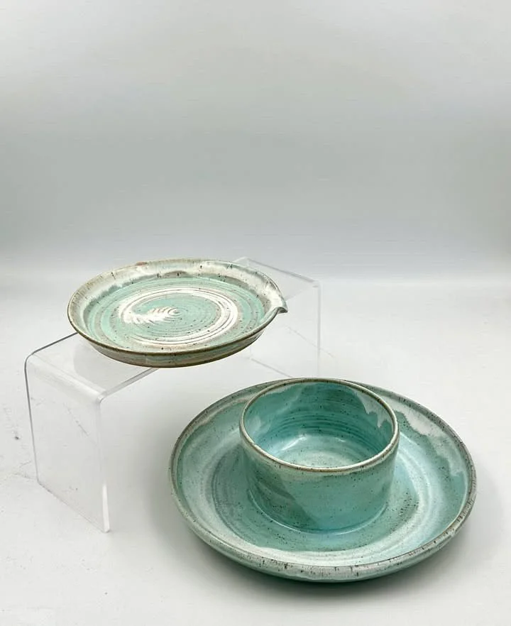 Spoon Rest - £15, Chip and Dip Platter - £32