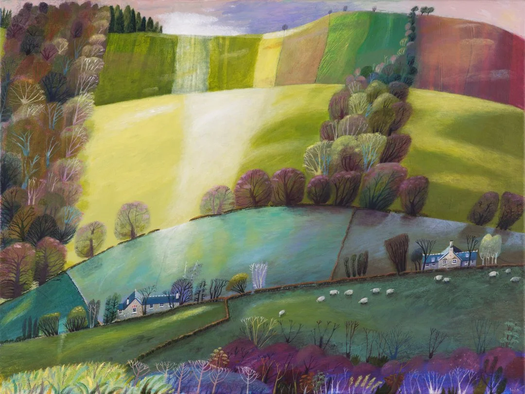 'Sheep Field' - £125 - 8/99