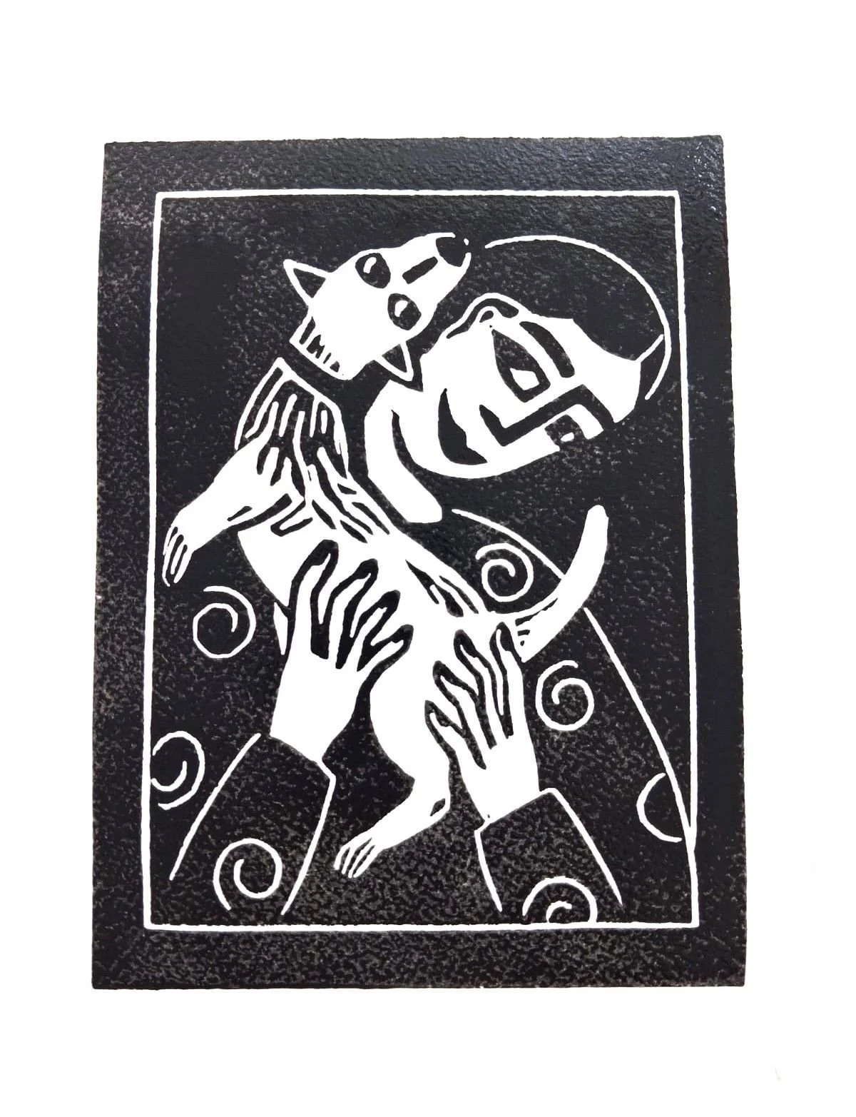 'Jack Russell' Limited Edition Original Signed Lino Print