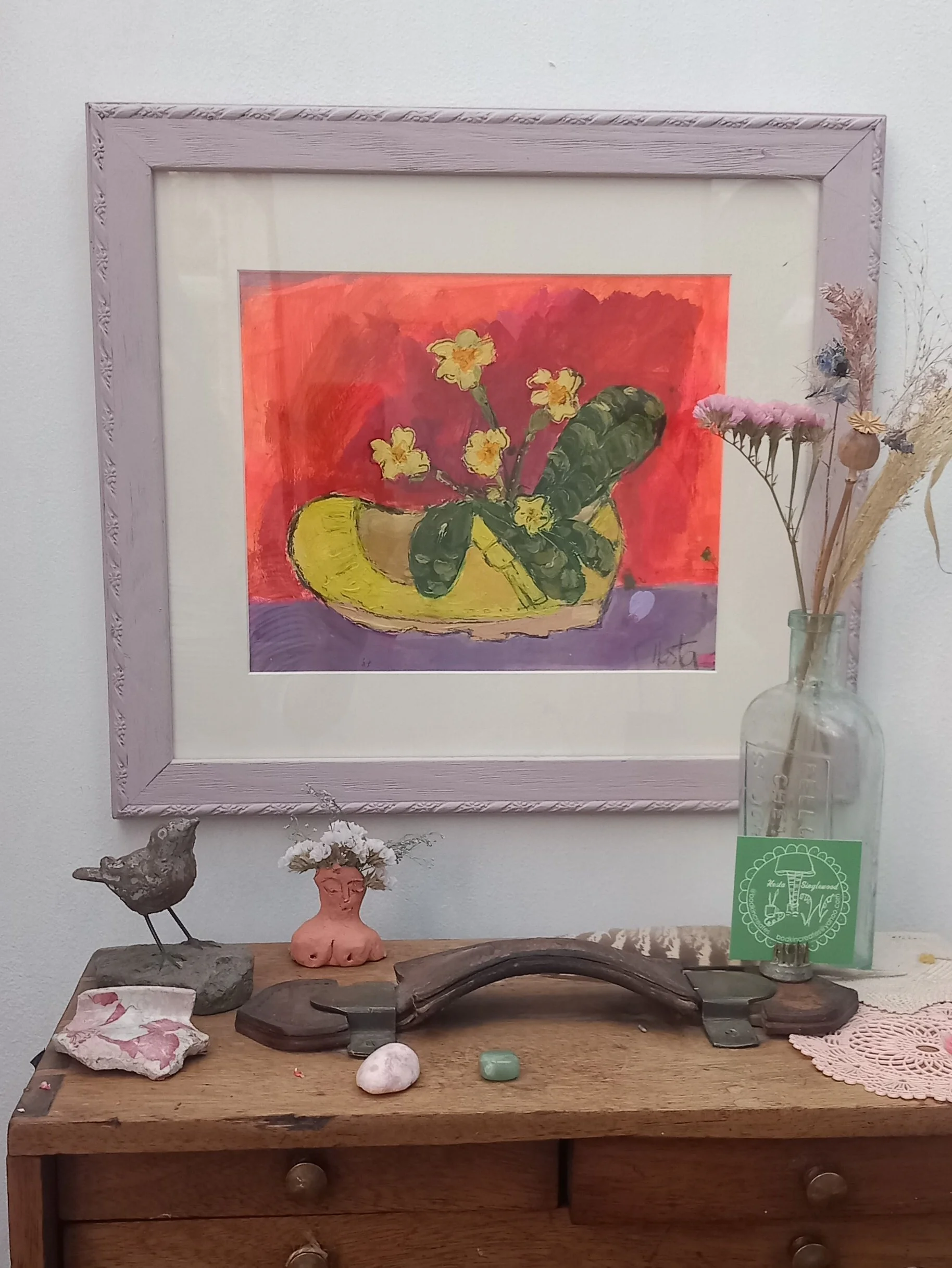 'Primrose - Yellow Shoe' -£325