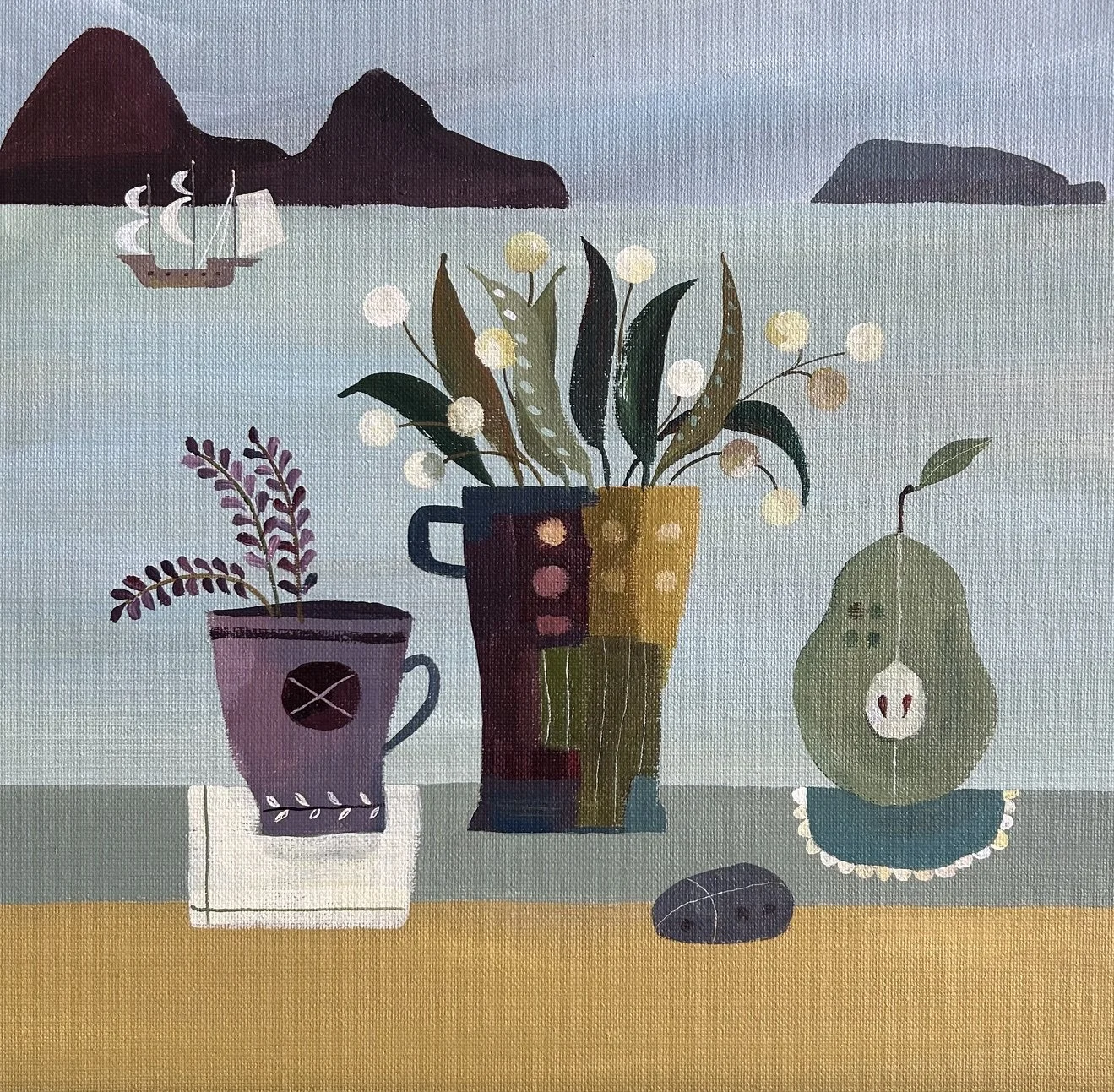 'A Quiet Day by the Sea' - £385 - SOLD