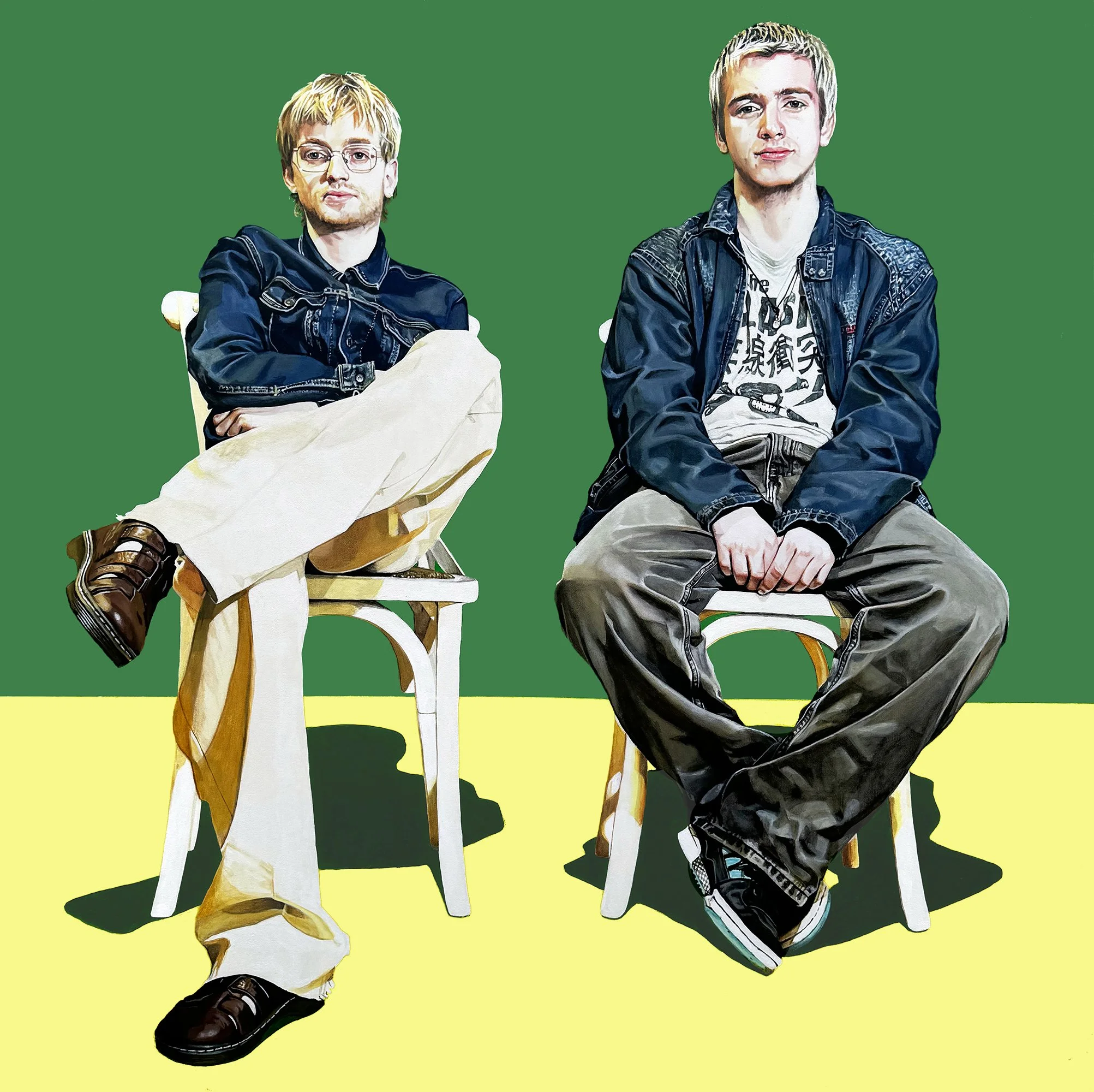 HAMISH & JUDE - 120CM X 120CM