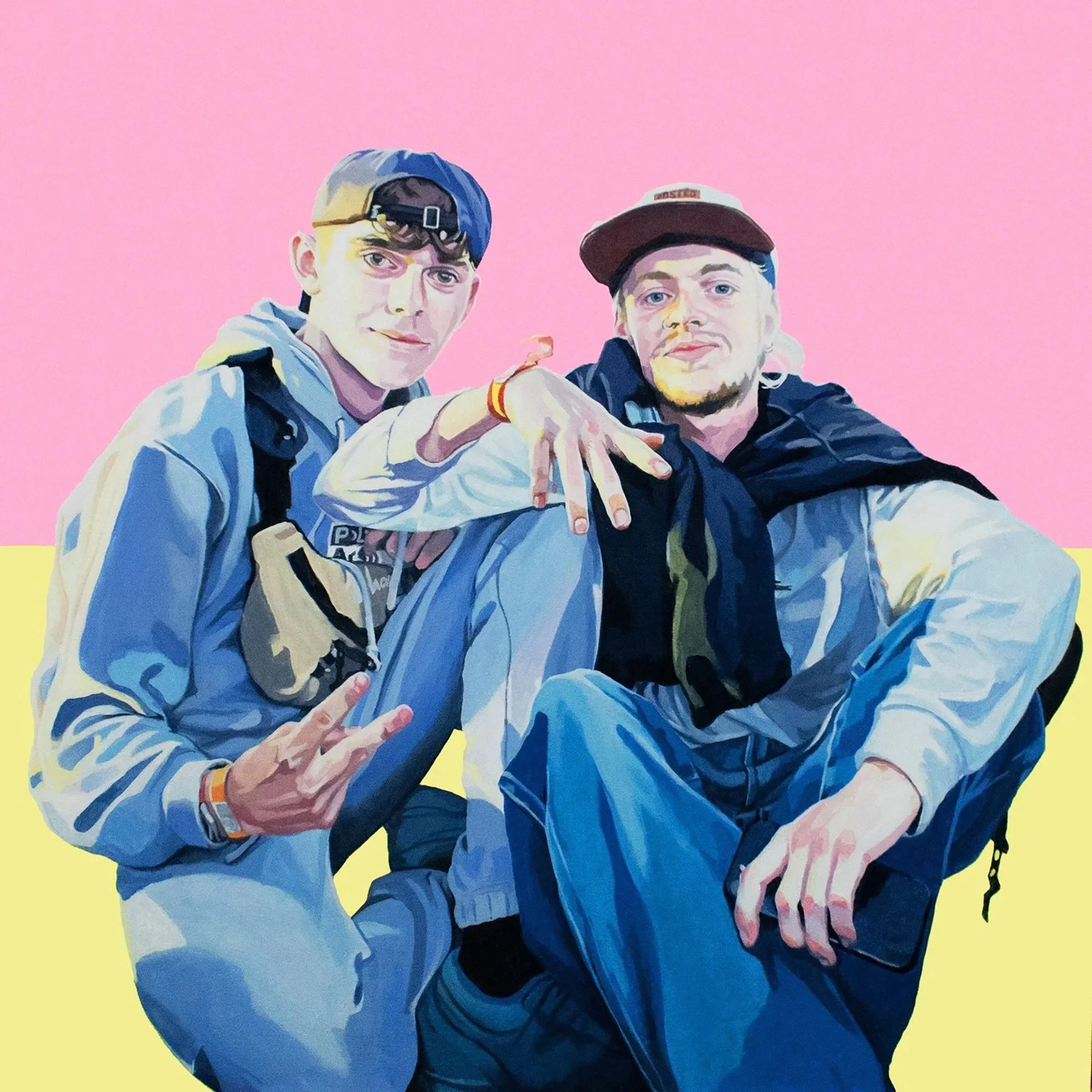 JOEL & HAMISH - 100CM X 100CM