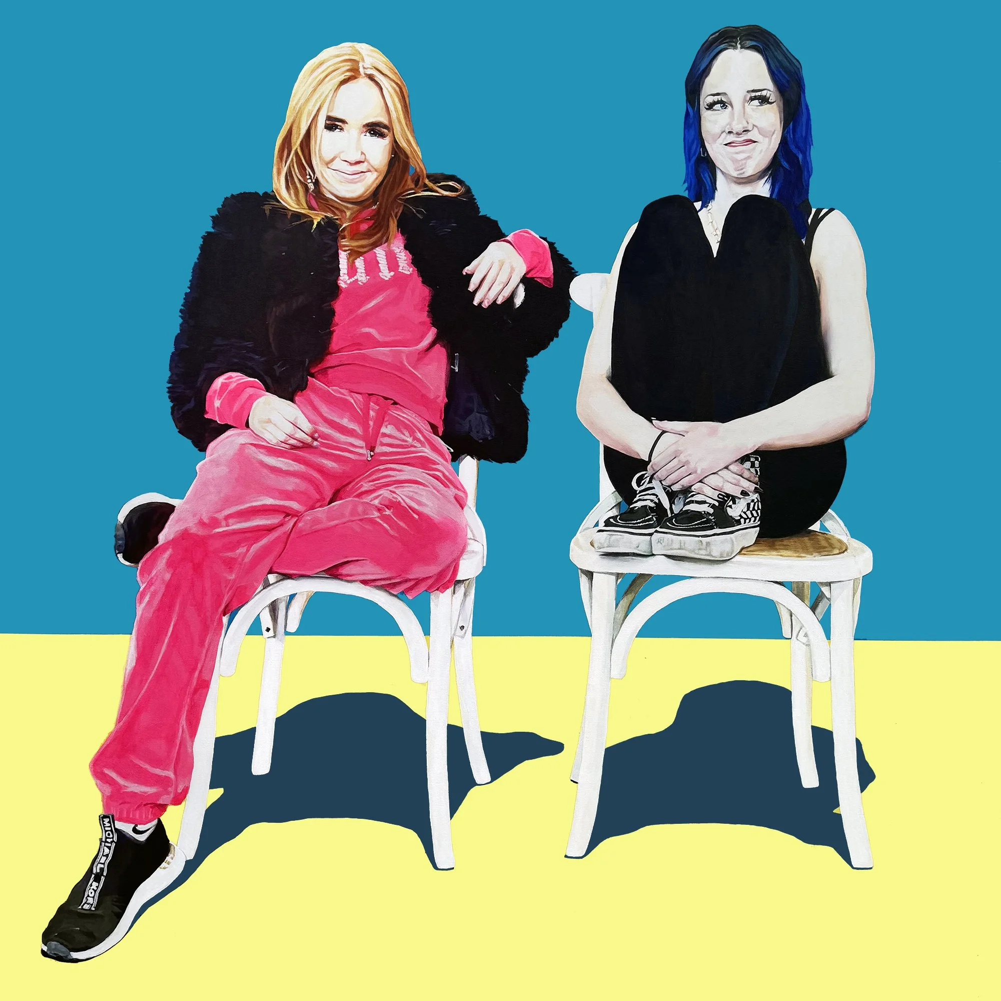 PAIGE & KATY - 120CM X 120CM