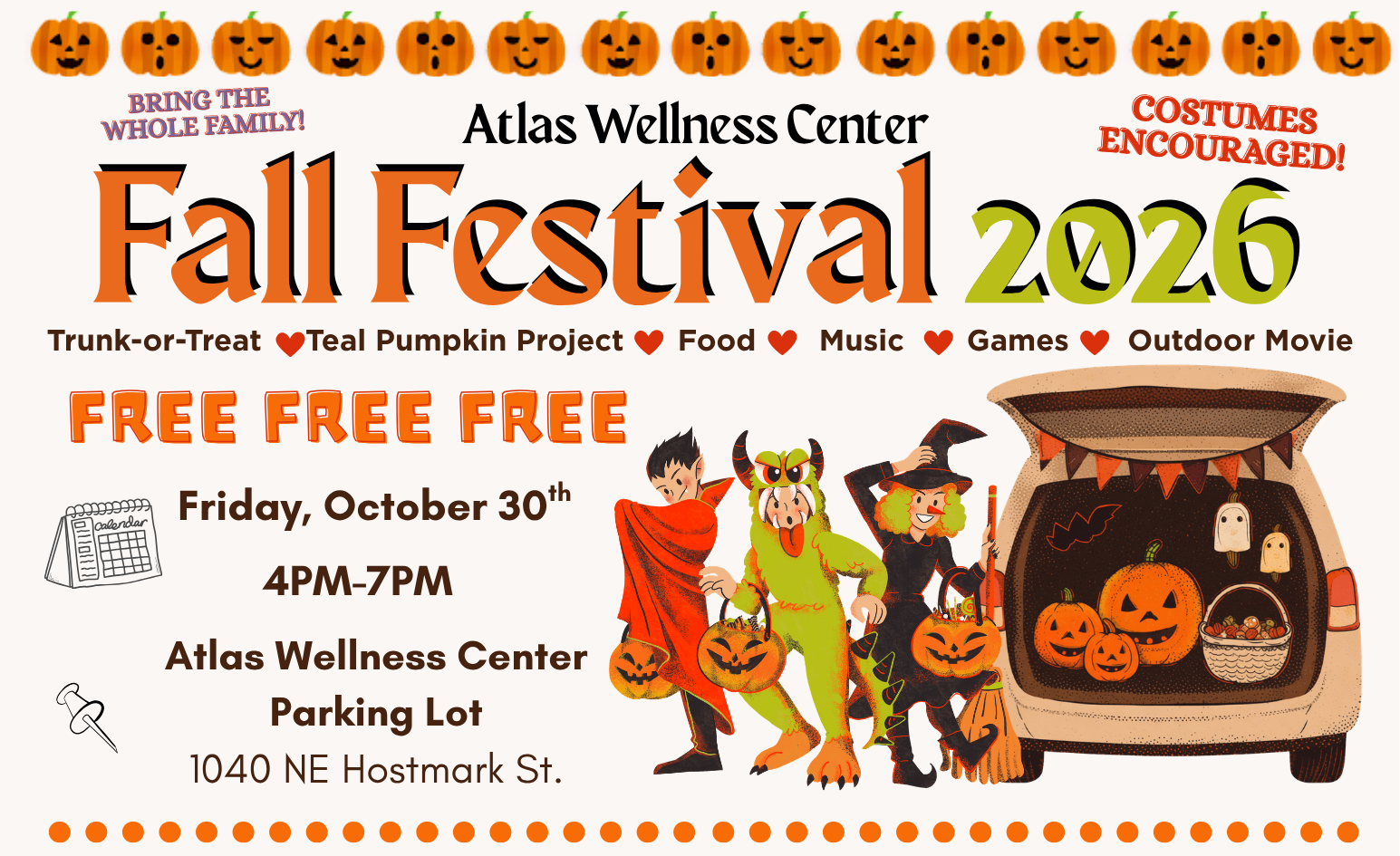 Fall Festival & Outdoor Movie
