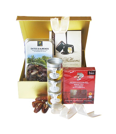 Golden Eid Gift Basket