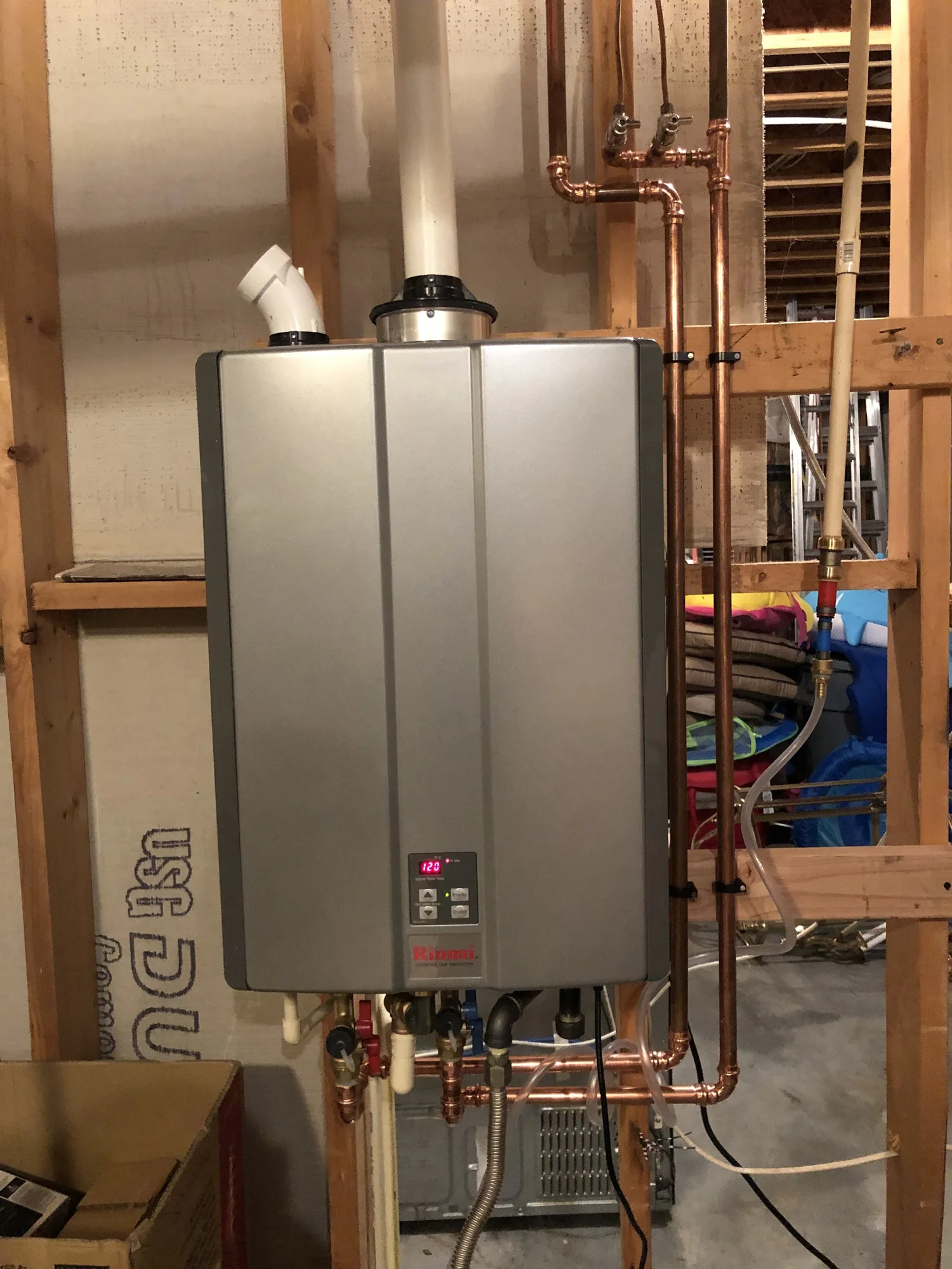 Can I set the temperature higher than 120℉ on my Rinnai tankless? —  Hometown Plumbing | North Atlanta Plumber