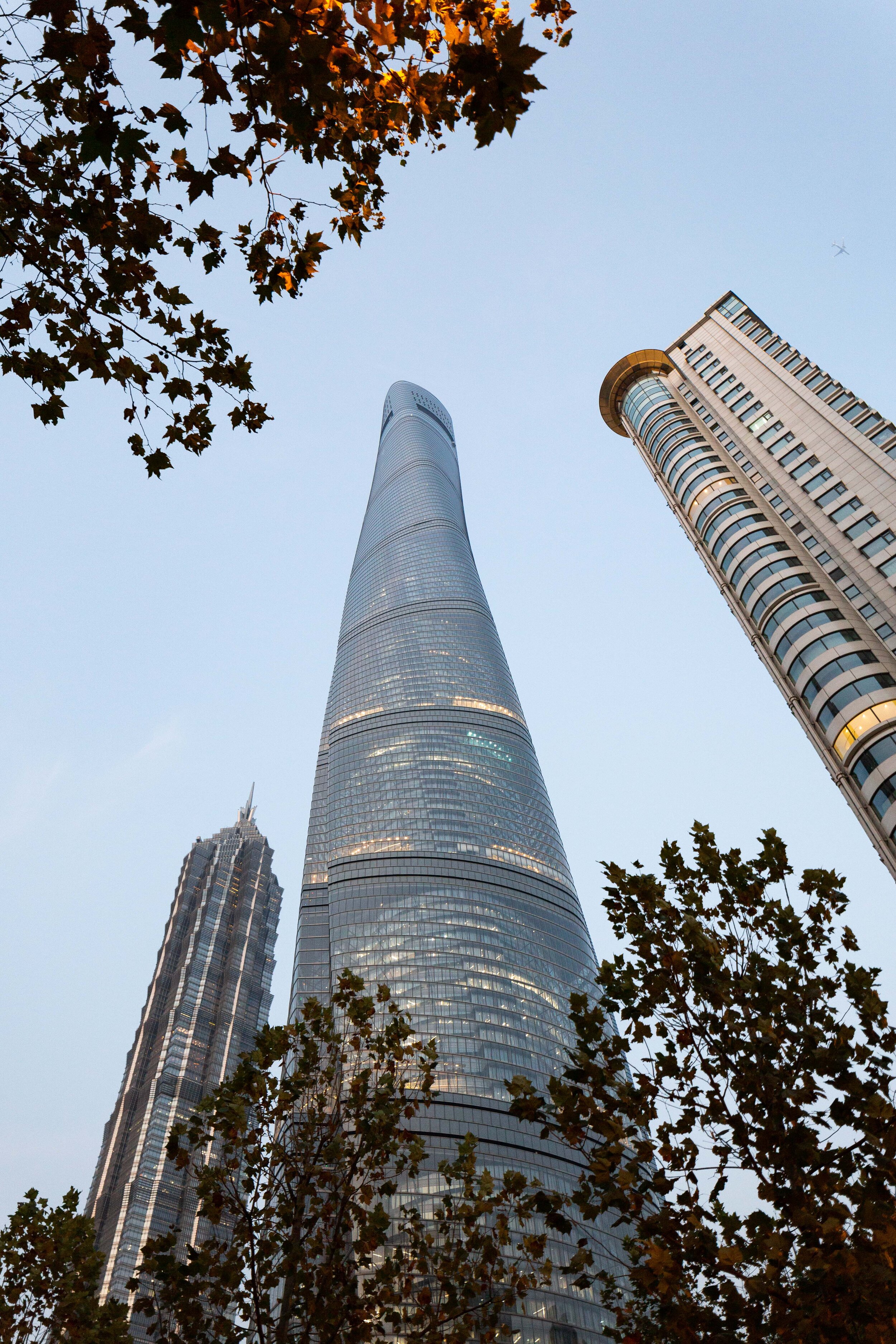 shanghai tower is the world's second tallest building
