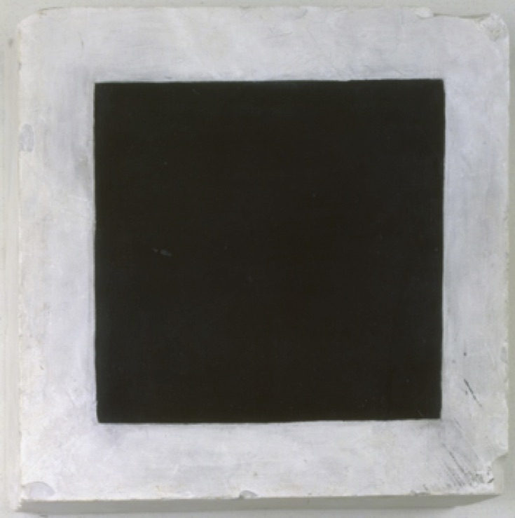 Kazimir Malevich, Black Square. c. 1923-1930. Oil on plaster.