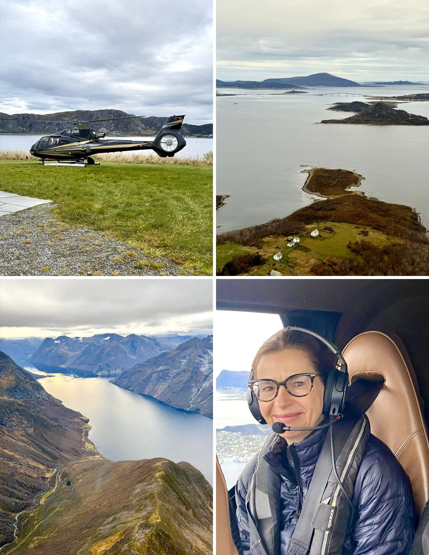 Helicopter tour