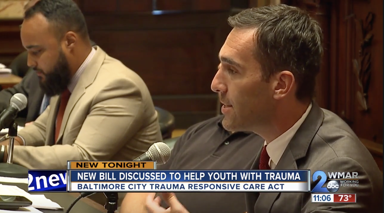 New bill discussed to help Baltimore youth with trauma