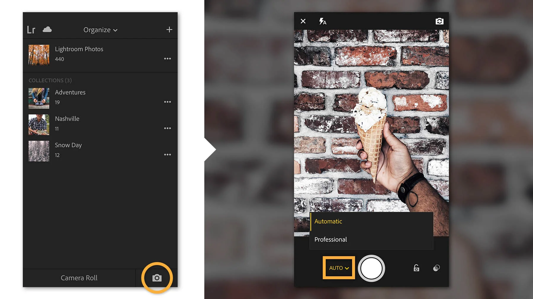 Adobe Lightroom CC for mobile is a free app that gives you a powerful, yet simple solution for capturing, editing and sharing your photos. And you can upgrade for premium features that give you precise control with seamless access across all your devices – mobile, desktop and web.